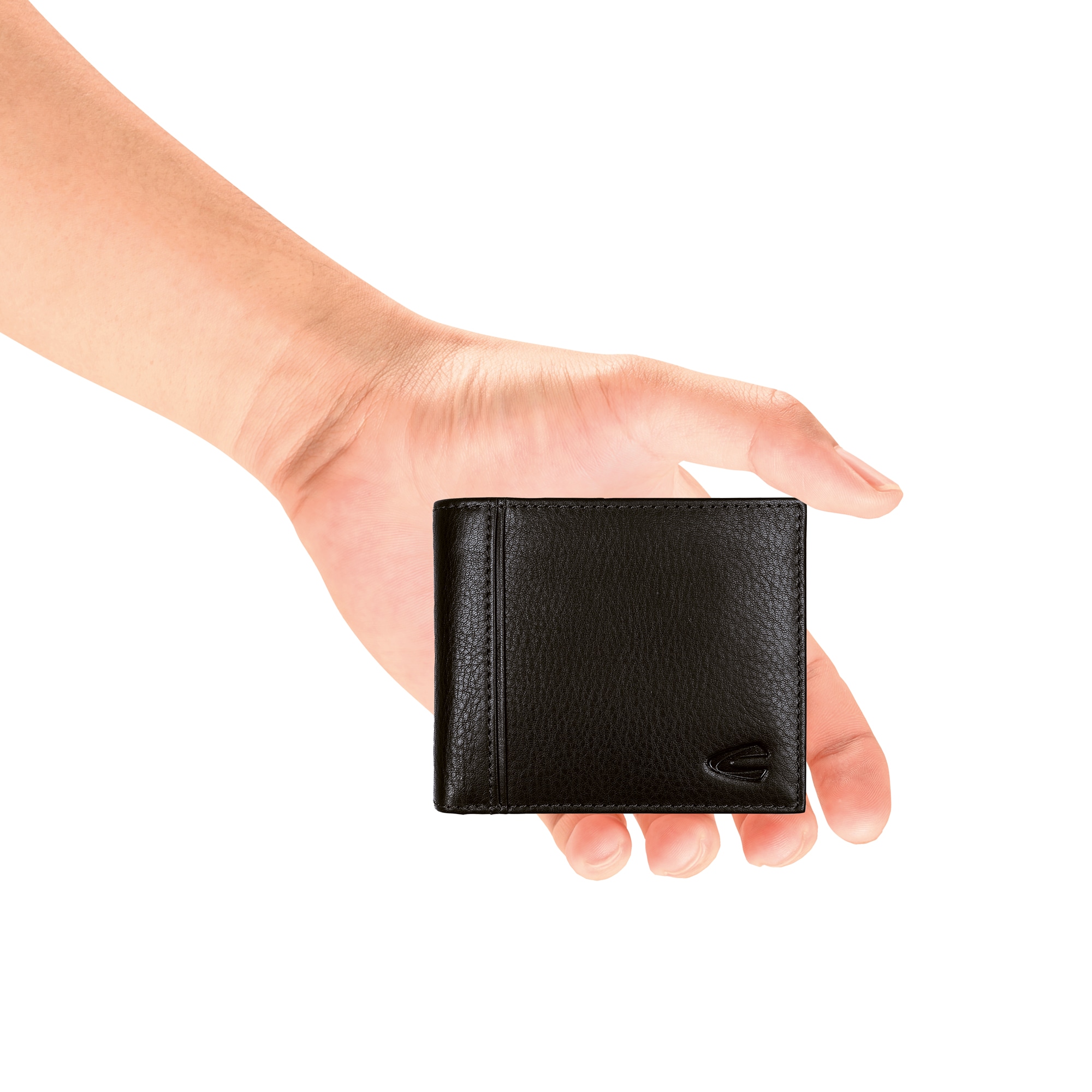 camel active Geldbörse »Pine« aus pflanzlich gegerbtem Rindsleder im kernigen Look mit RFID-Schutz