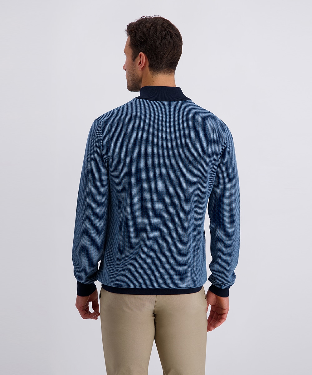 Pierre Cardin Troyer »Strick Troyer RV« Strukturmuster in Bicolour