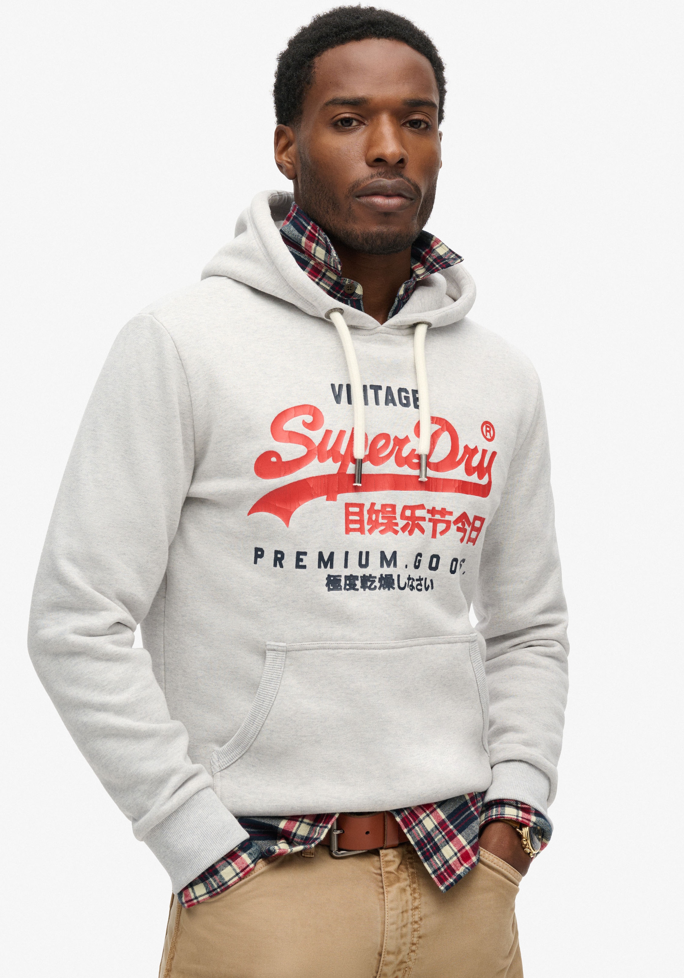 Superdry Kapuzensweatshirt »DUO VINTAGE LOGO HOODIE«