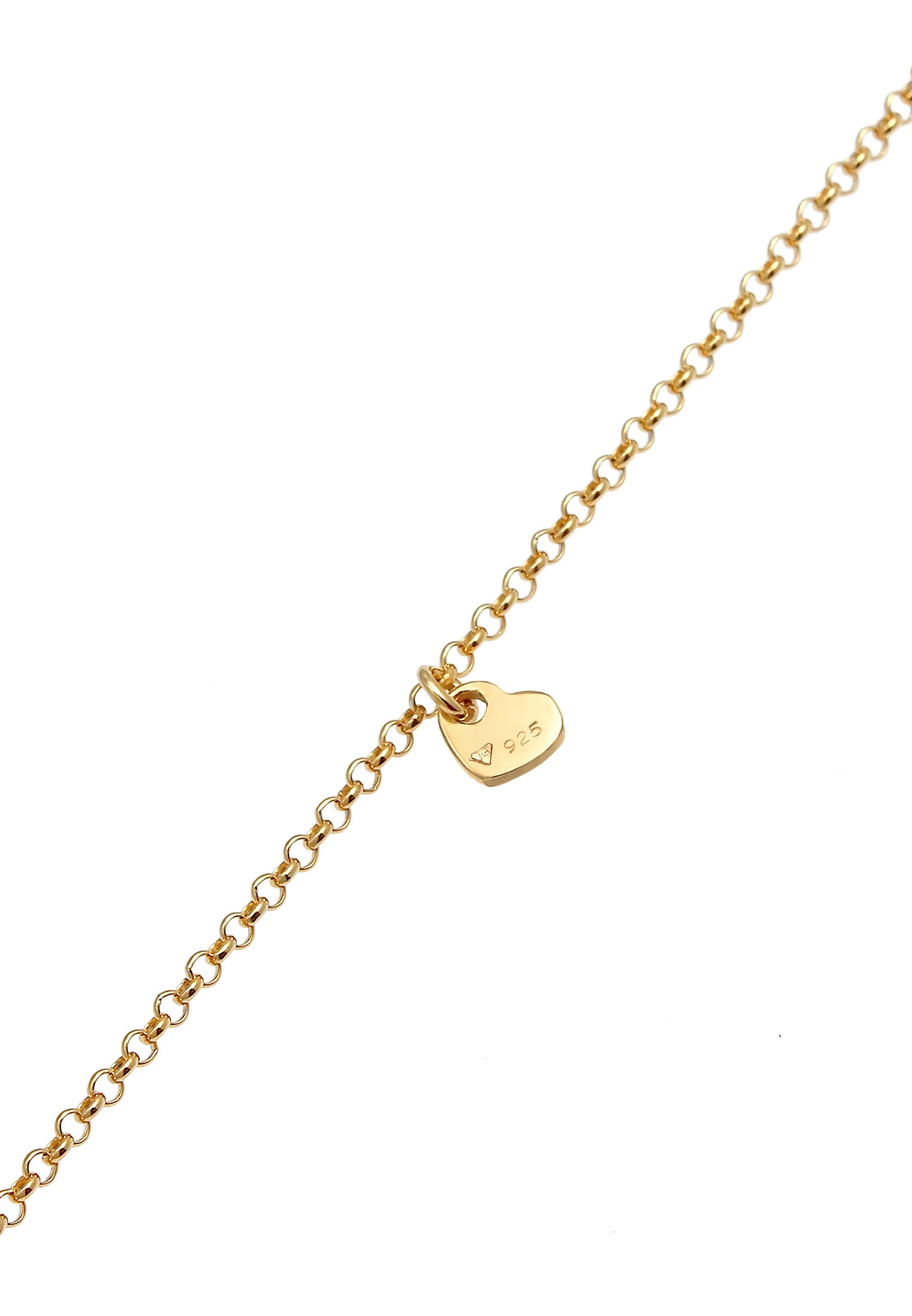 Elli Armkette »Armband Herz Liebe Romantik Erbskette 925 Silber«