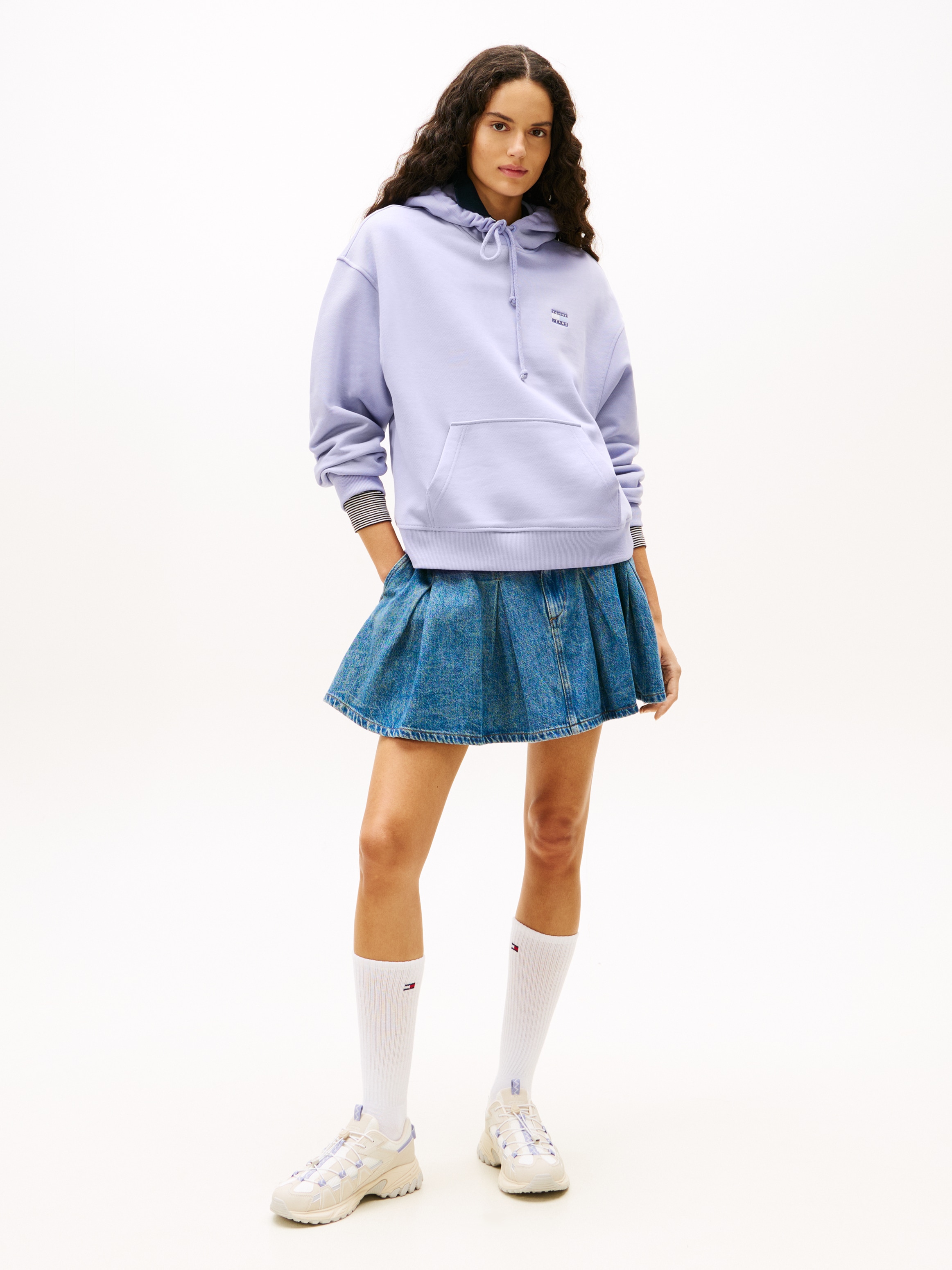 Tommy Jeans Hoodie »TJW BXY BADGE HOODIE EXT«, mit Logo-Badge
