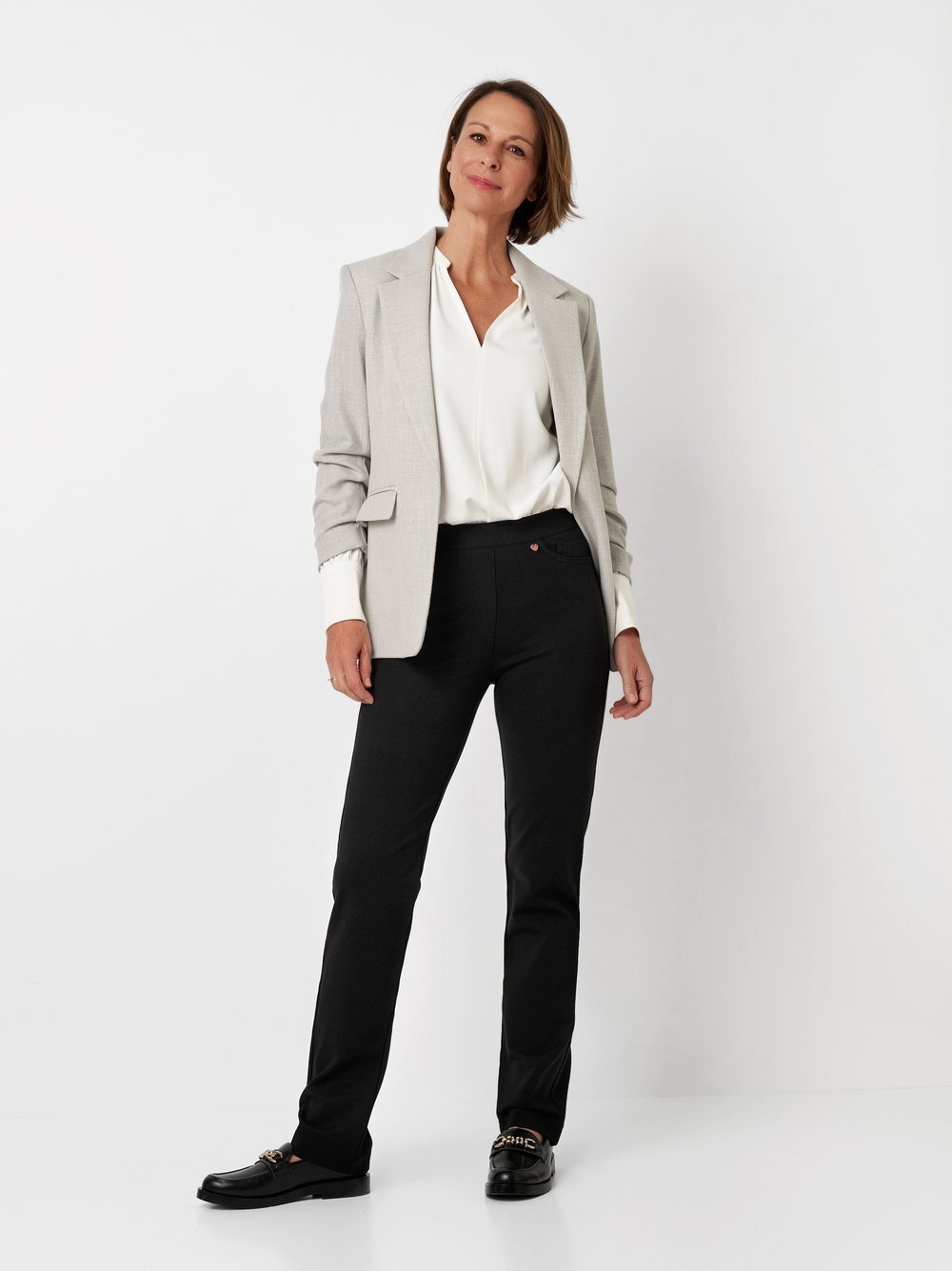 Relaxed Stretch-Hose »Alice Slim«  aus weichem Jersey