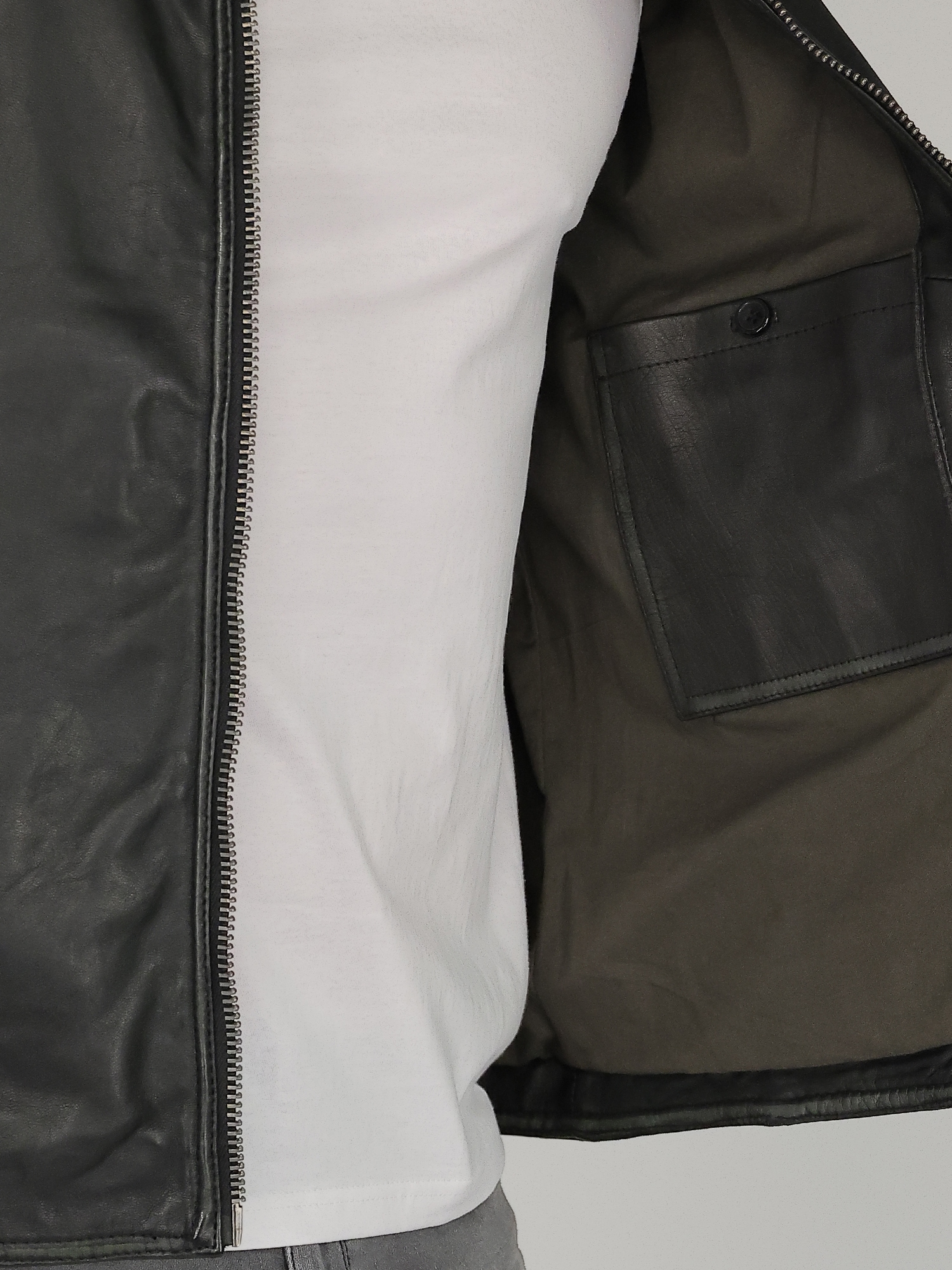 MUSTANG Bikerjacke »Lederjacke 31021308«