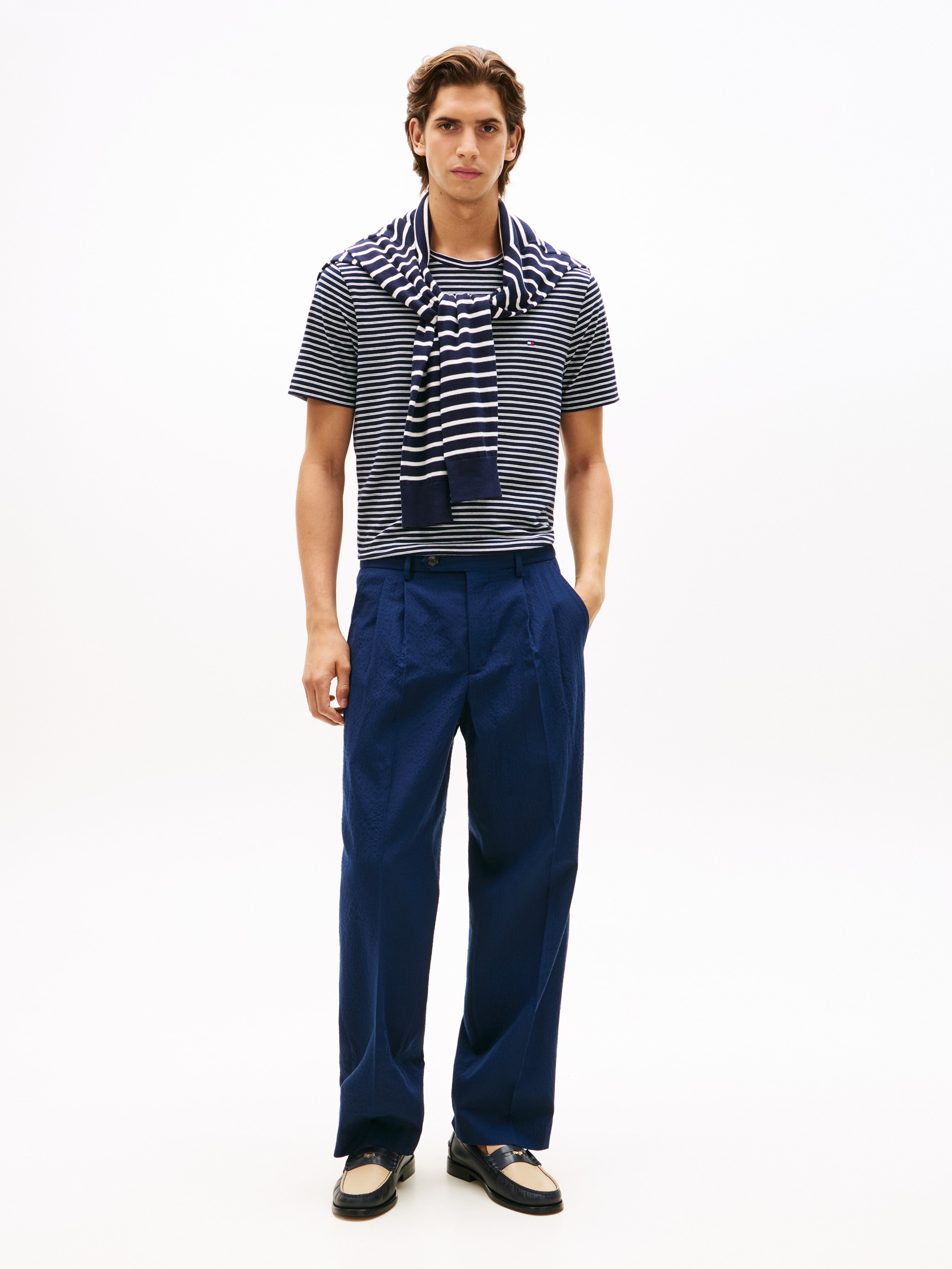 Tommy Hilfiger T-Shirt »SEASONAL STRIPE« Regular fit, gestreift, Rundhals