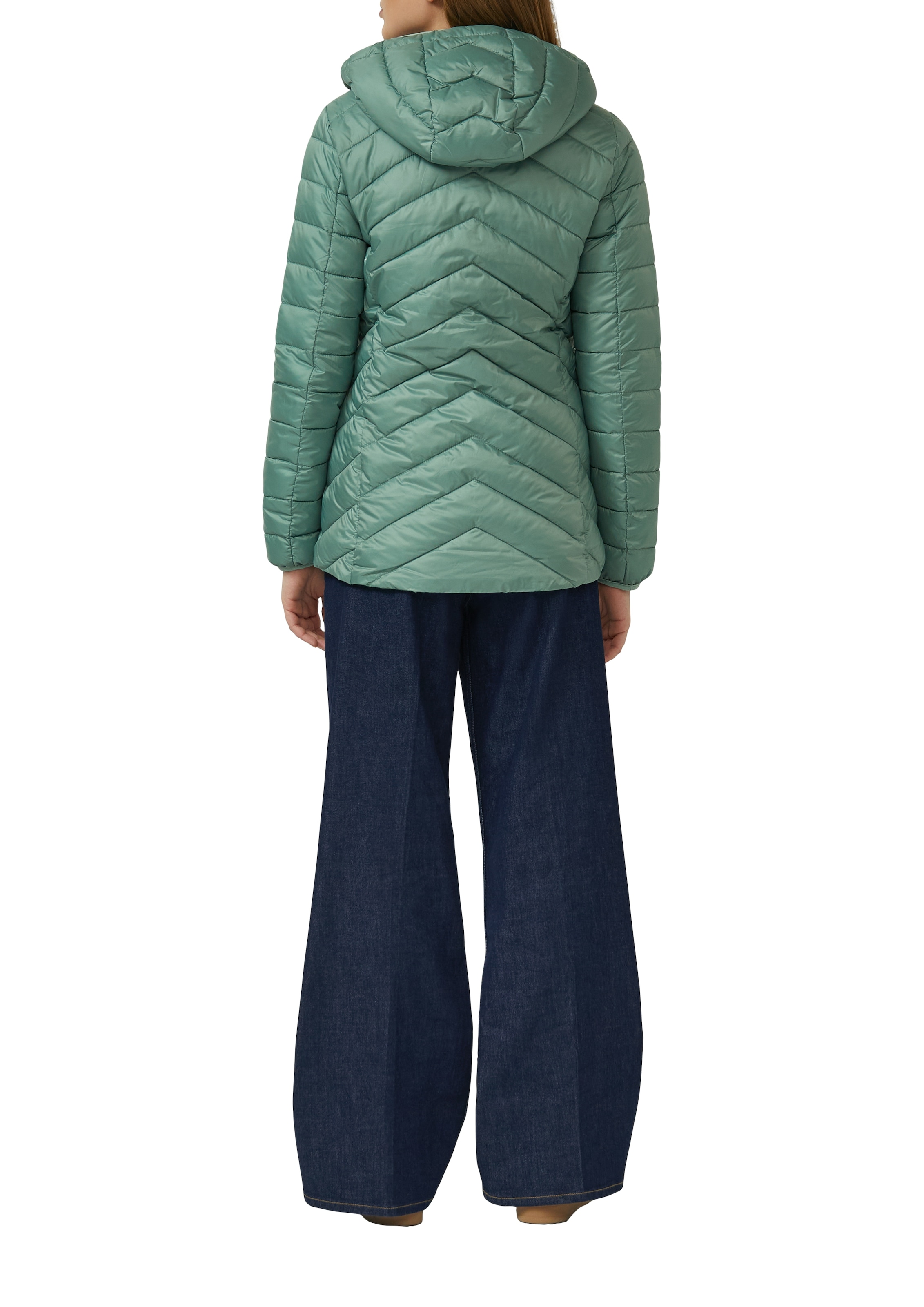 s.Oliver Steppjacke mit Kapuze mit Kapuze und Kordelzug