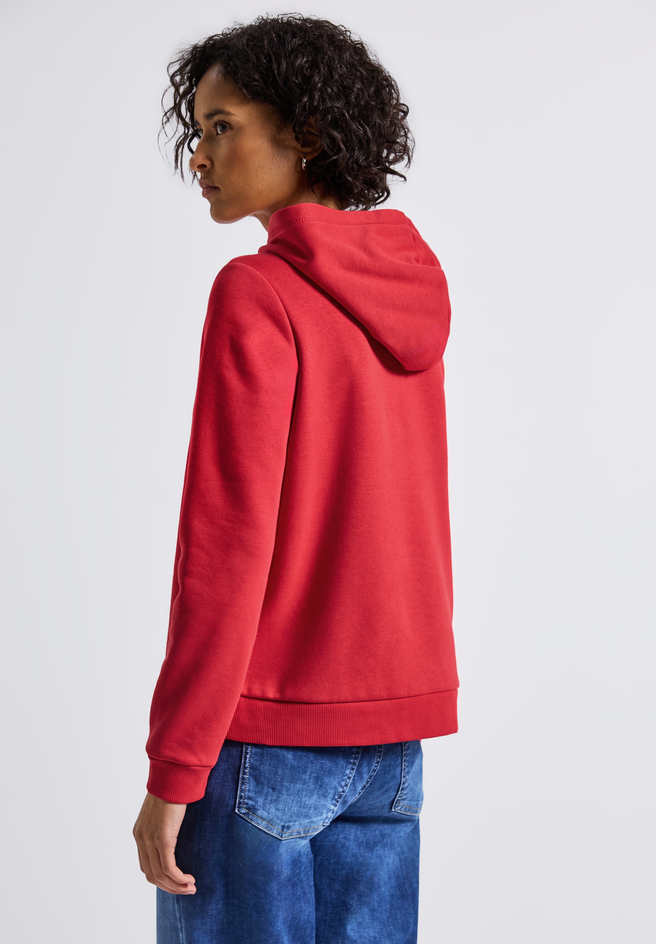 STREET ONE Sweatshirt , mit Kapuze
