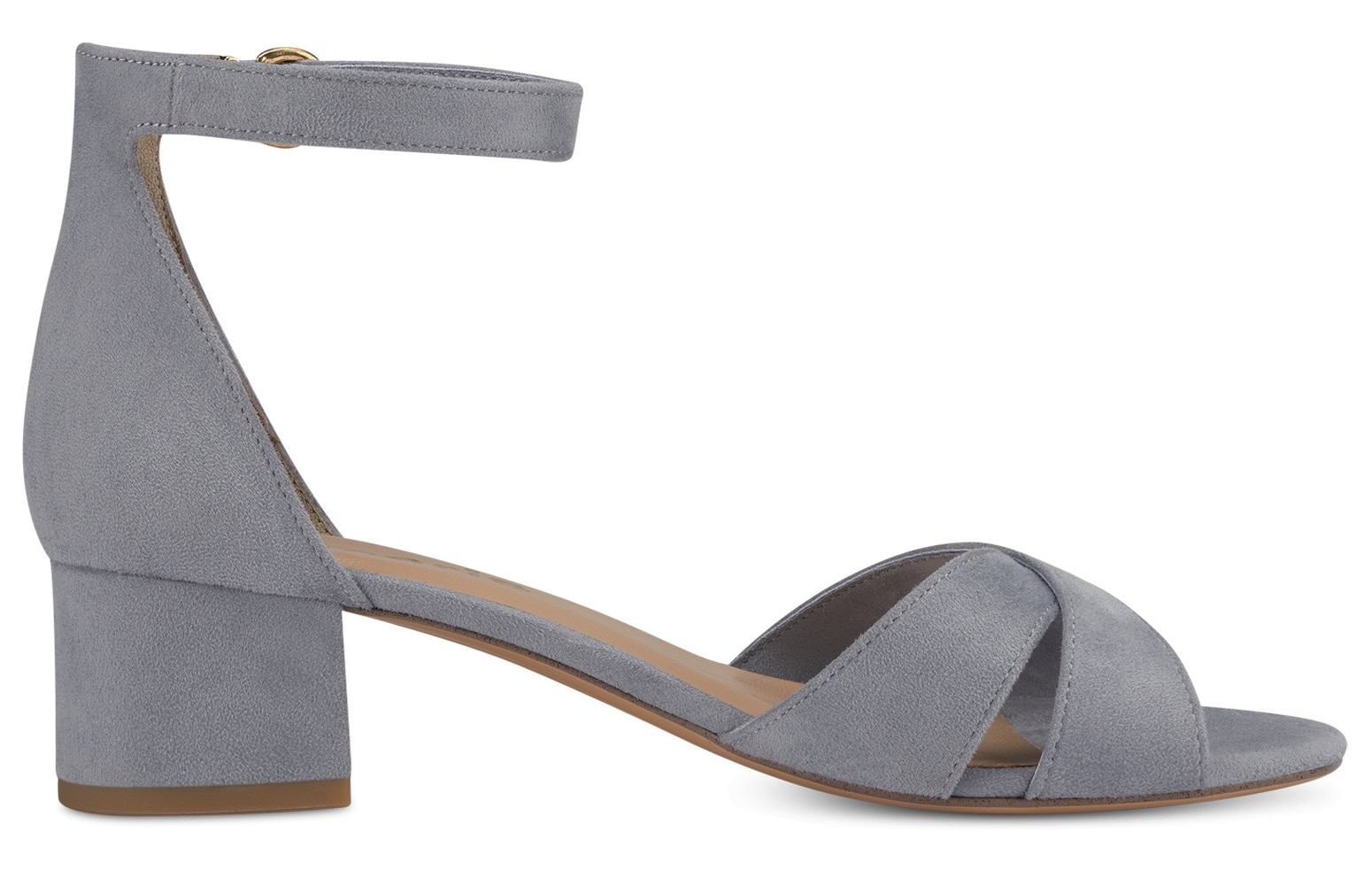 Tamaris Sandalette, Blockabsastz, Sommerschuh, Riemchensandale mit Kreuzbandage