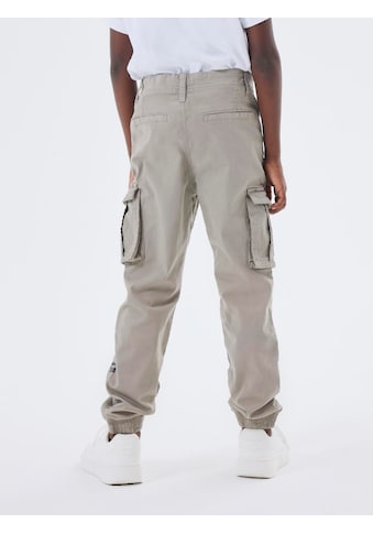 Chinohose »NKMRYAN CARGO R TWI PANT 2222-BA NOOS«