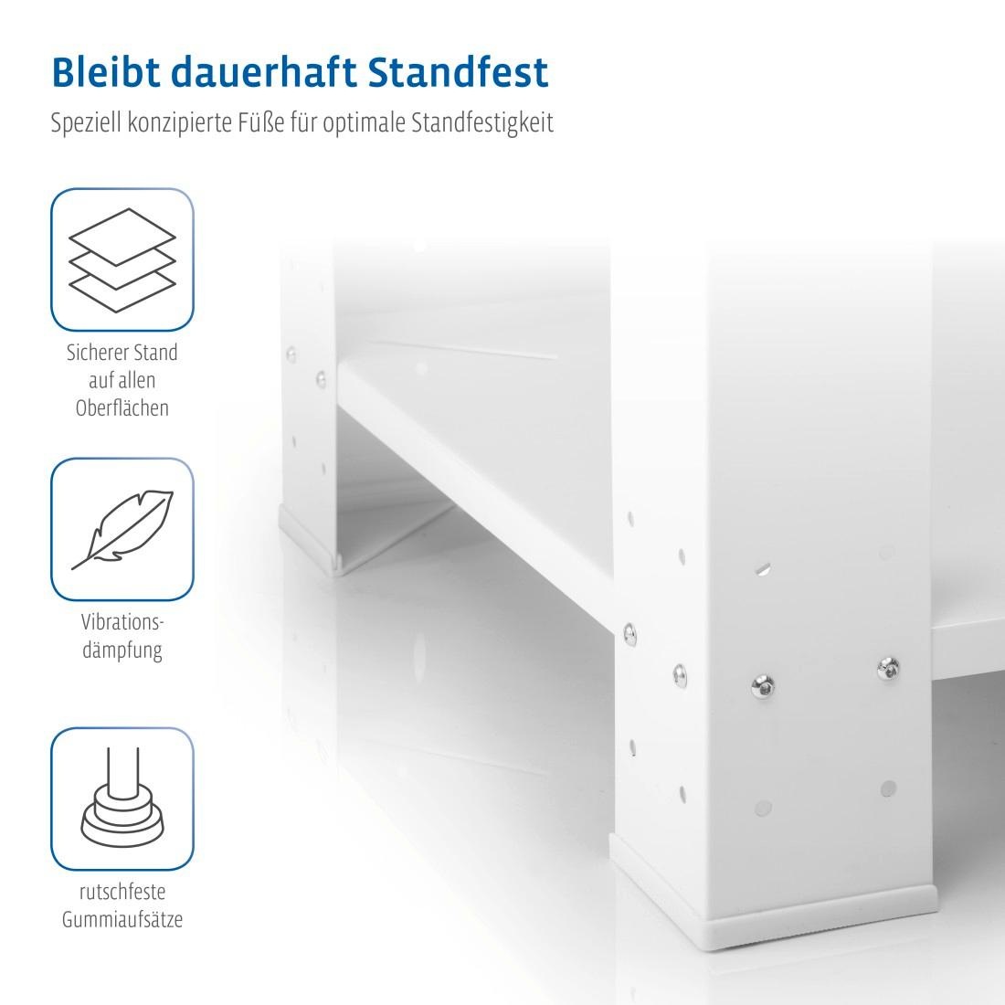 Xavax Unterbausockel »Sockel Untergestell 60 x 60 x 40cm Waschmaschine Trockner«, Hausgerätesockel verstellbar
