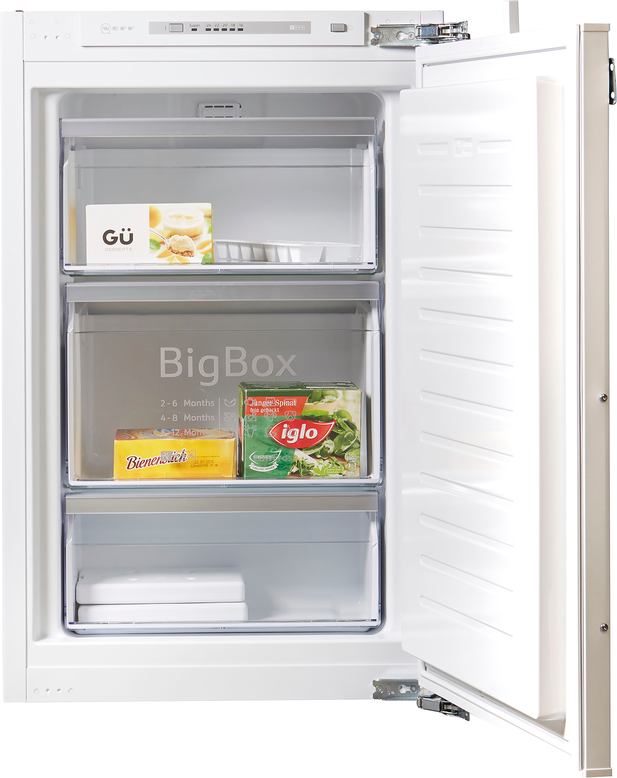 NEFF Einbaugefrierschrank N 50 »GI1216DE0«, 87,4 cm hoch, 55,8 cm breit