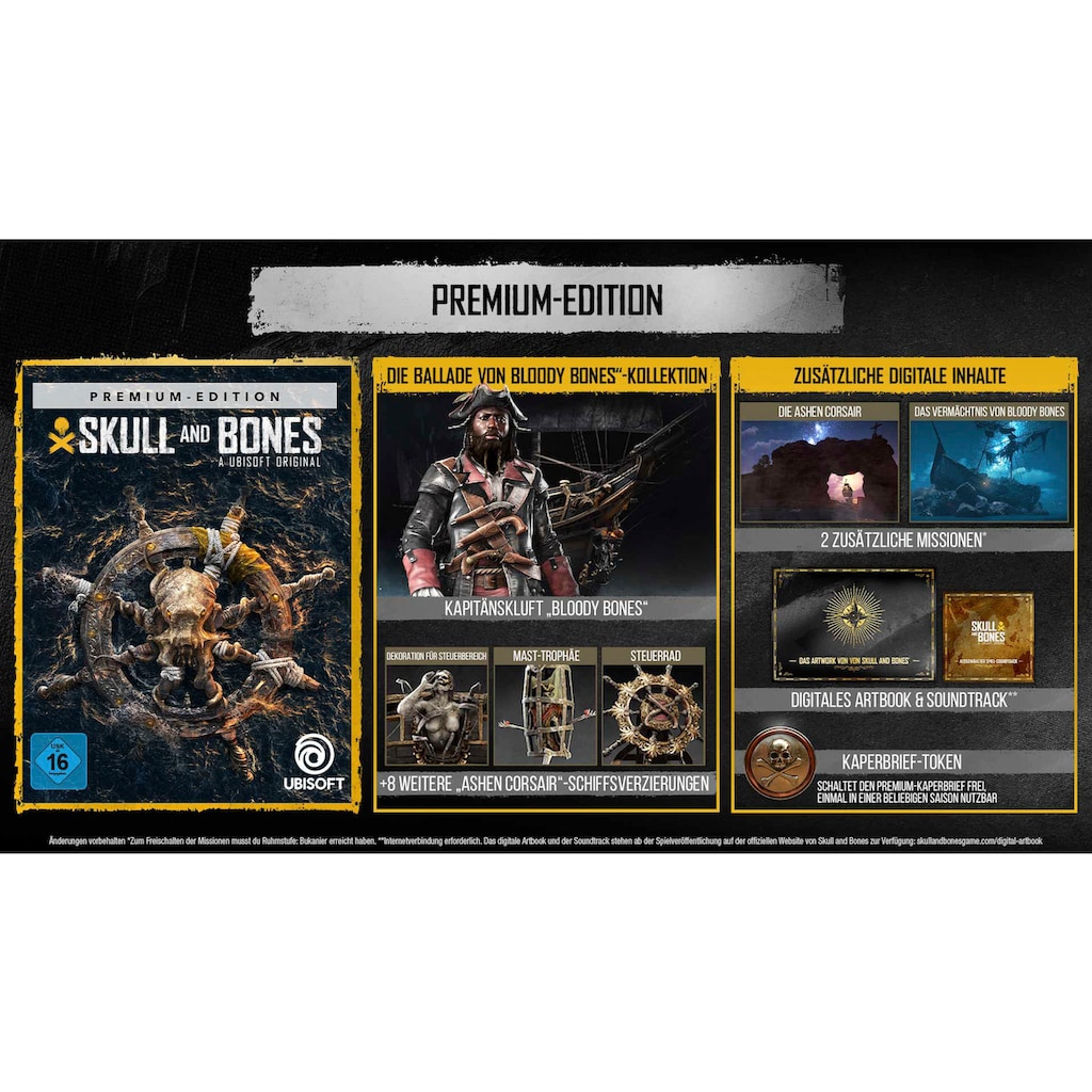 UBISOFT Spielesoftware »Skull and Bones - Premium Edition«, Xbox Series X