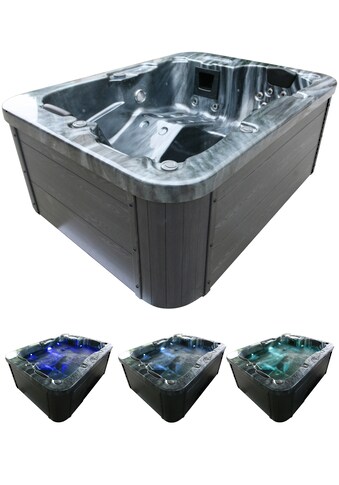 HOME DELUXE Whirlpool »Black Marble«, BxLxH: 160x210x83 cm kaufen