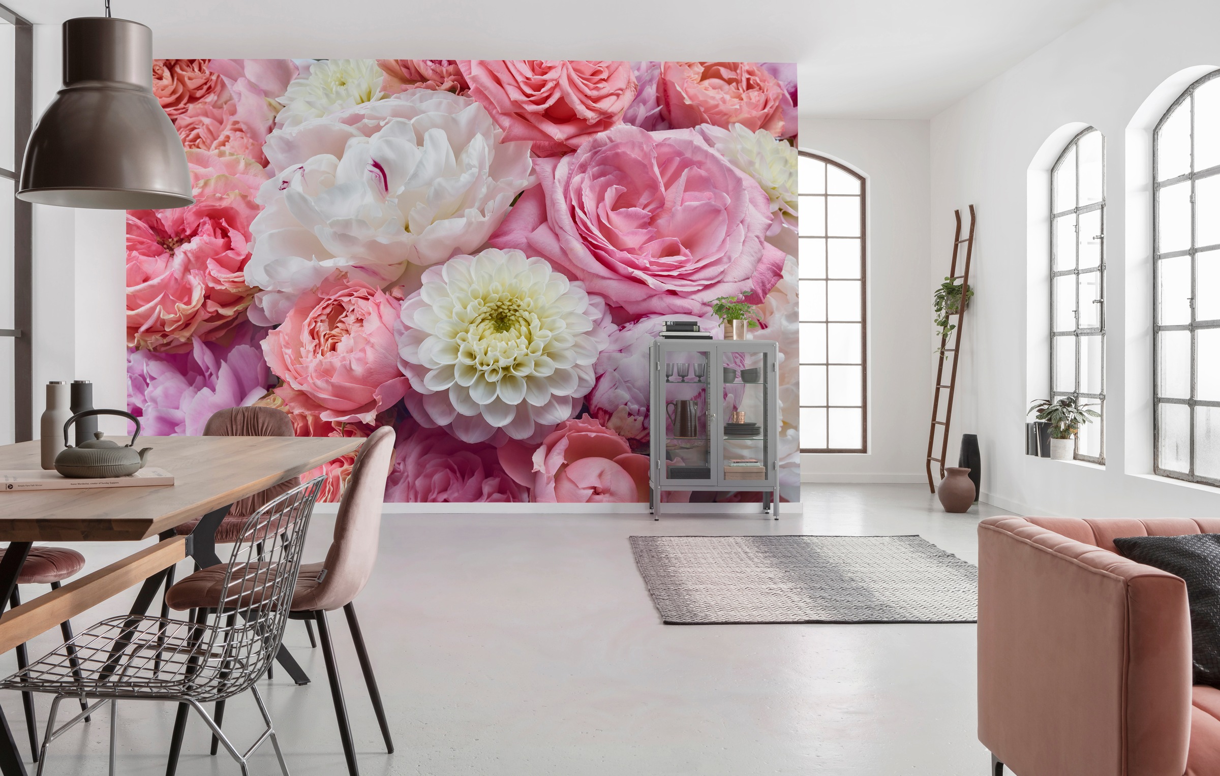 Komar Fototapete »Vibrant Spring - Größe 368 x 254 cm«, bedruckt, Wohnzimmer, Schlafzimmer