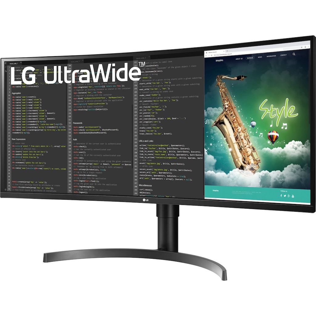 LG LCD-Monitor »35WN65C«, 89 cm/35 Zoll, 3440 x 1440 px, UWQHD, 5 ms Reaktionszeit
