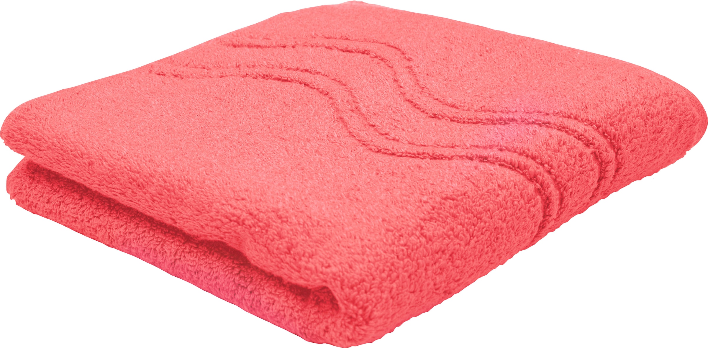 ROSS Handtuch "Cashmere feeling" 100% Baumwolle, mit Wellen-Bordüre, große Farbauswahl