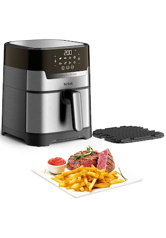 Tefal Fritteuse »EY505D Easy Fry & Grill Deluxe Heißluftfritteuse + Grill, gesundes... kaufen