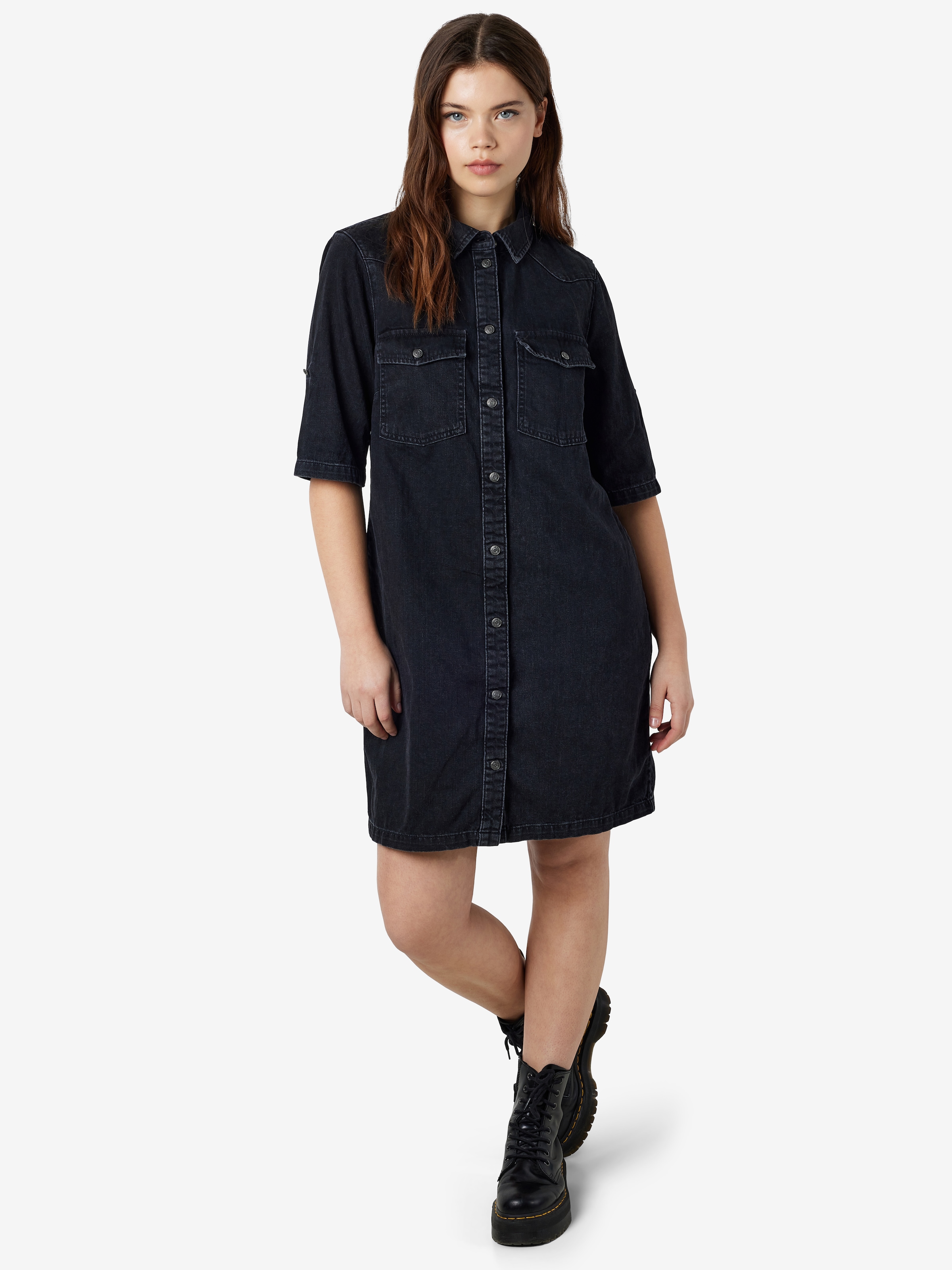 Noisy may Jeanskleid »NMNEW SIGNE S/S DENIM DRESS WG001BL NOOS«