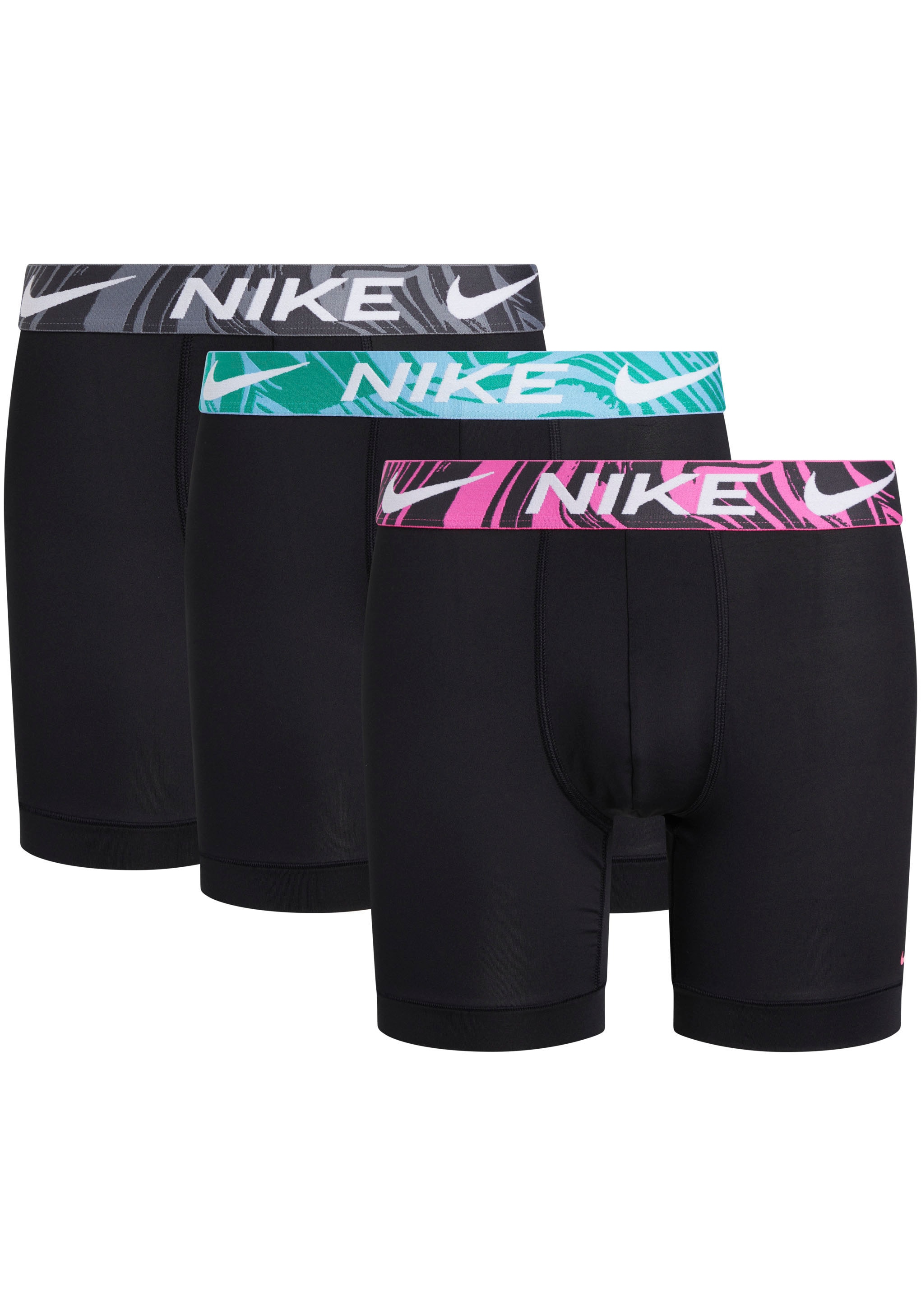 Boxer »BOXER BRIEF 3PK«, (Packung, 3 St., 3er), mit NIKE Logo-Elastikbund