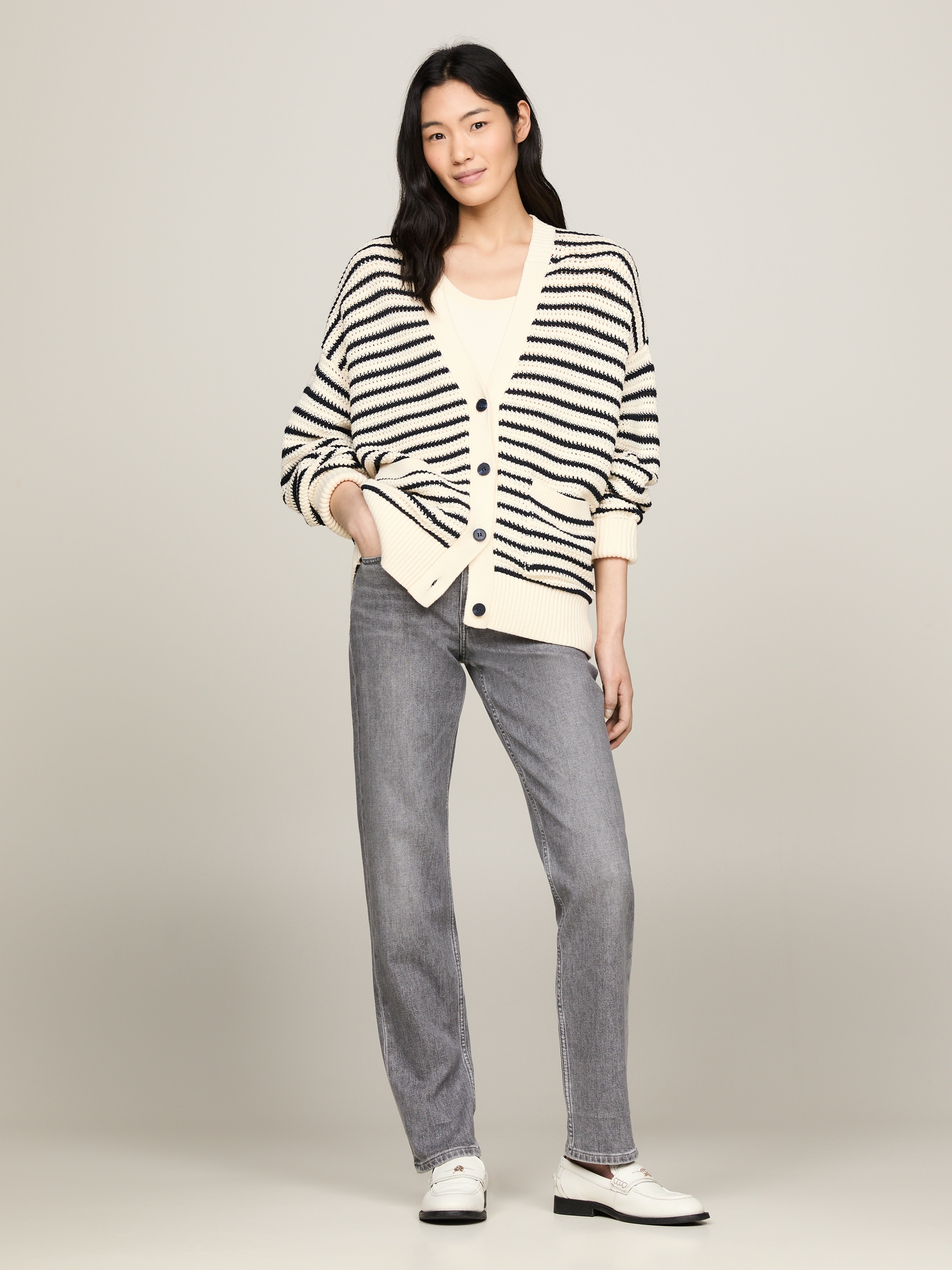Tommy Hilfiger Straight-Jeans, in blauer Waschung