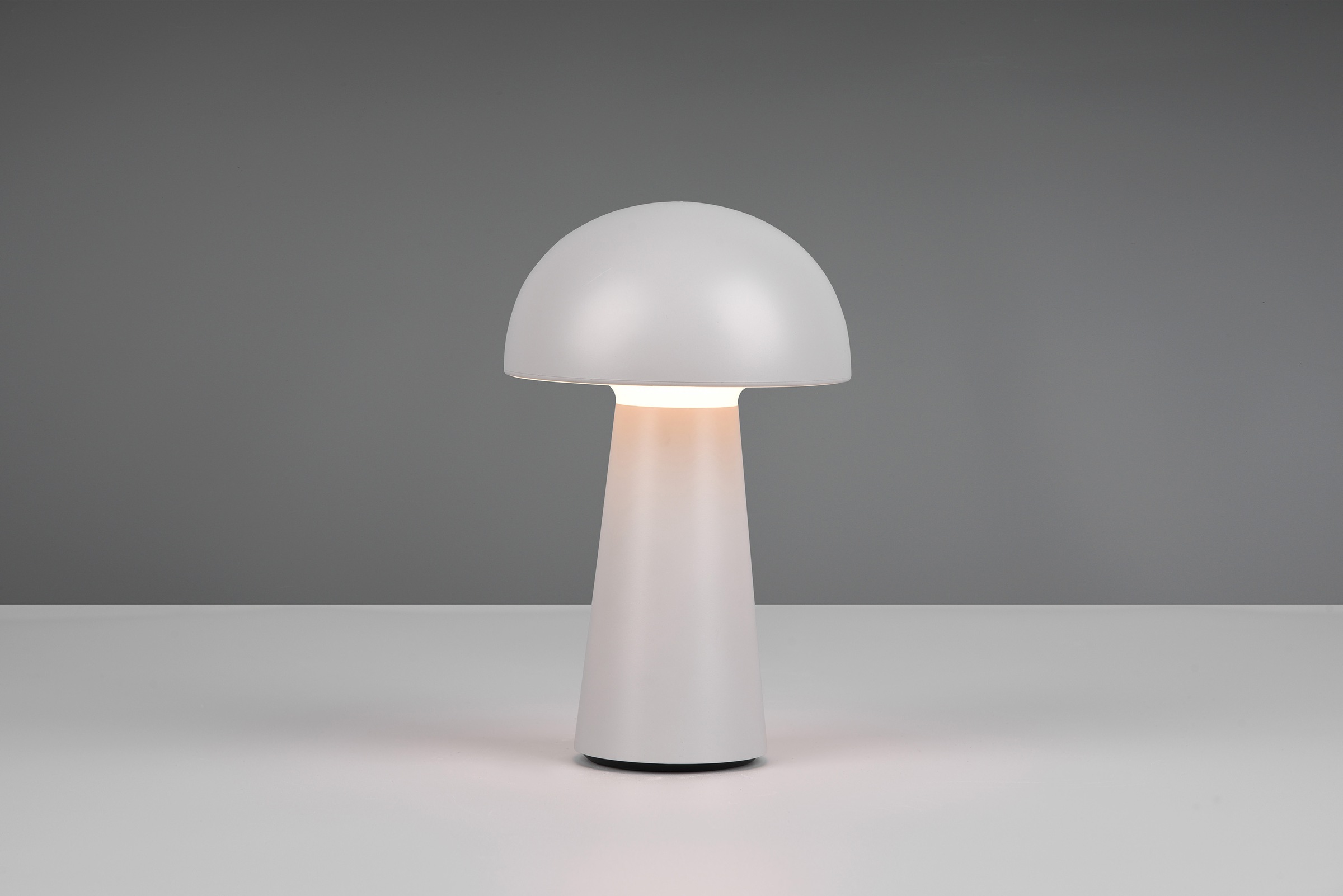 REALITY Leuchten LED Außen-Tischleuchte »Lennon«, Schutzart IP44, LED fest integriert, 4-fach Touchdimmer, Ladefunktion per USB-C