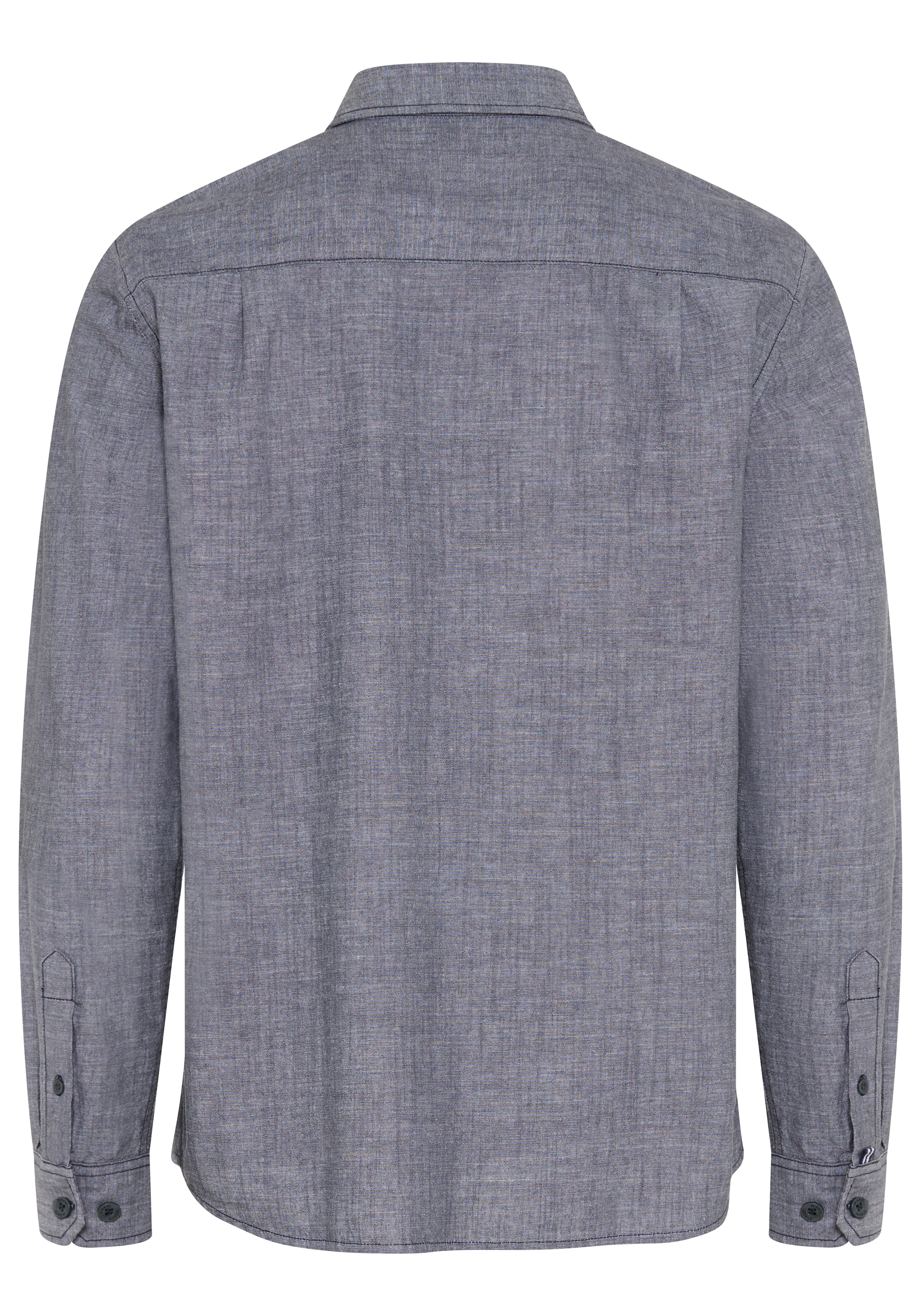 Man's World Langarmhemd »in moderner Chambray-Qualität« Regular-Fit, Leicht, vielseitig