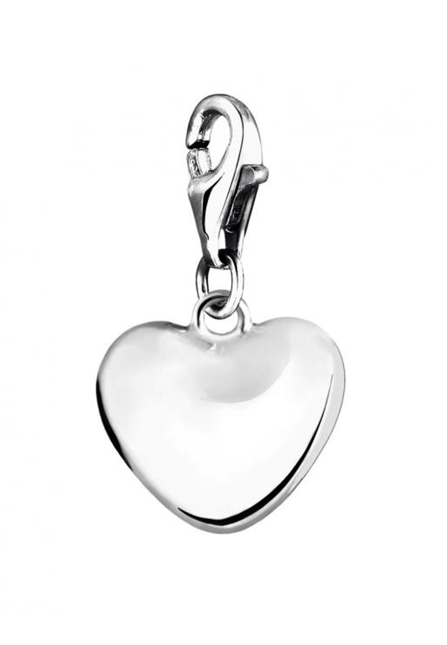 Nenalina Charm-Einhänger »Charm Herz-Anhänger Symbol Basic Liebe Love 925 Silber«