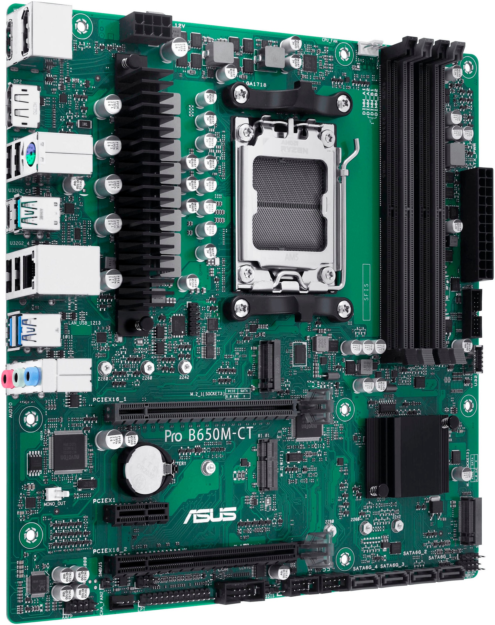 Asus Mainboard »PRO B650M-CT-CSM«