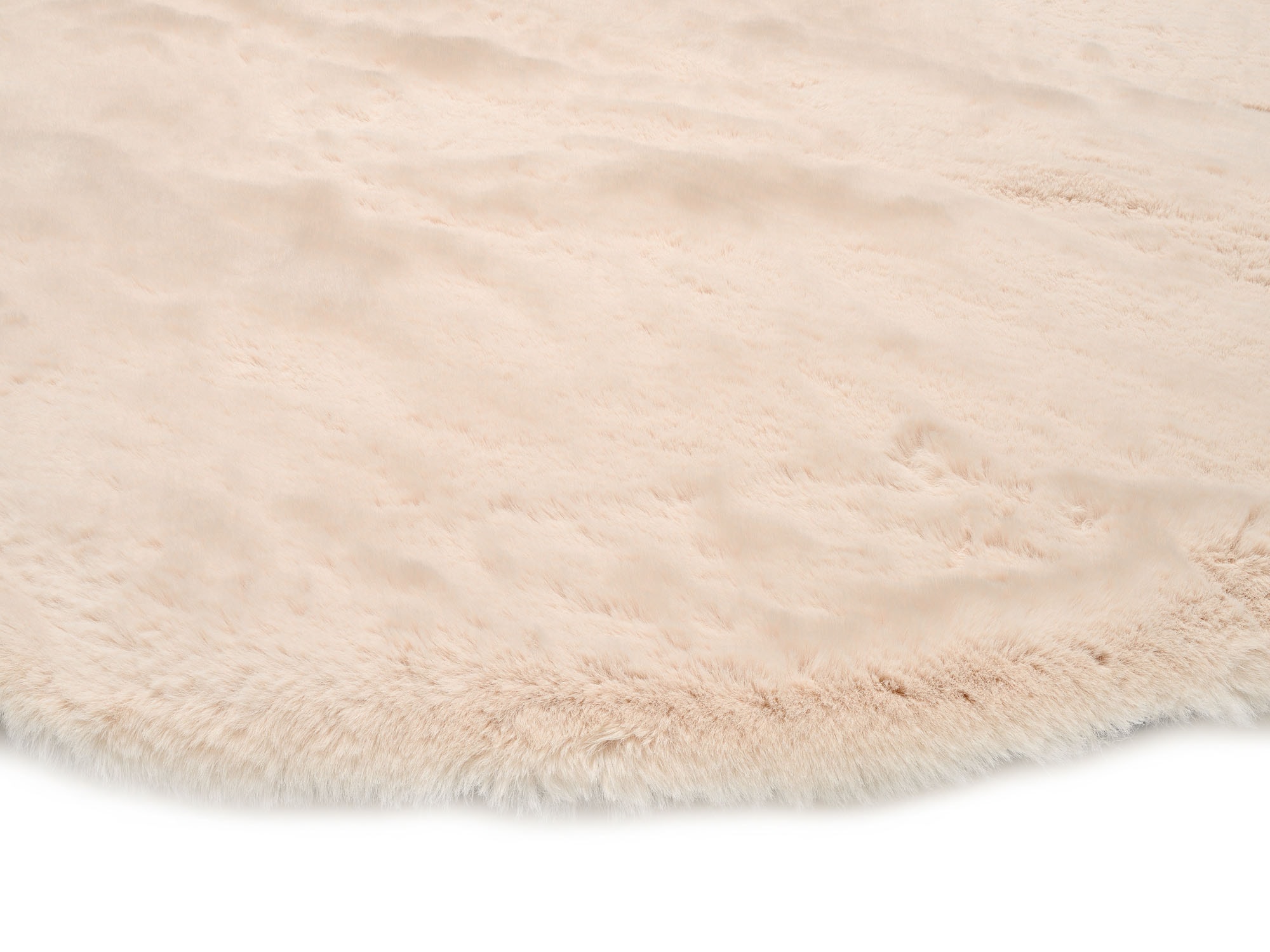 OCI DIE TEPPICHMARKE Teppich »NINI SOFT«, rund, 35 mm Höhe