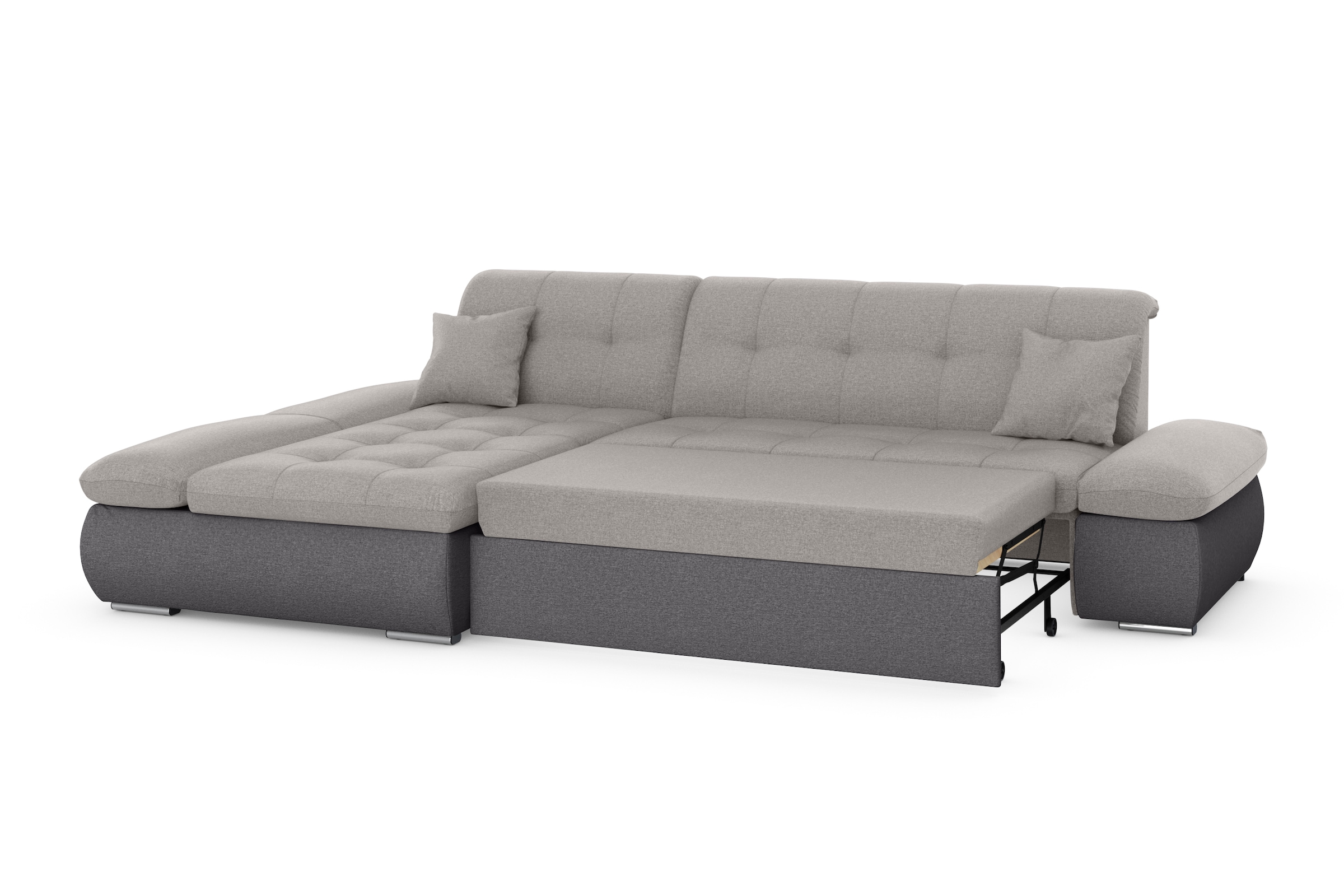 DOMO collection Ecksofa »Moric B/T/H 300/172/80 cm, auch in Cord, L-Form«, XXL-Format, wahlweise auch mit Bettfunktion und Armverstellung