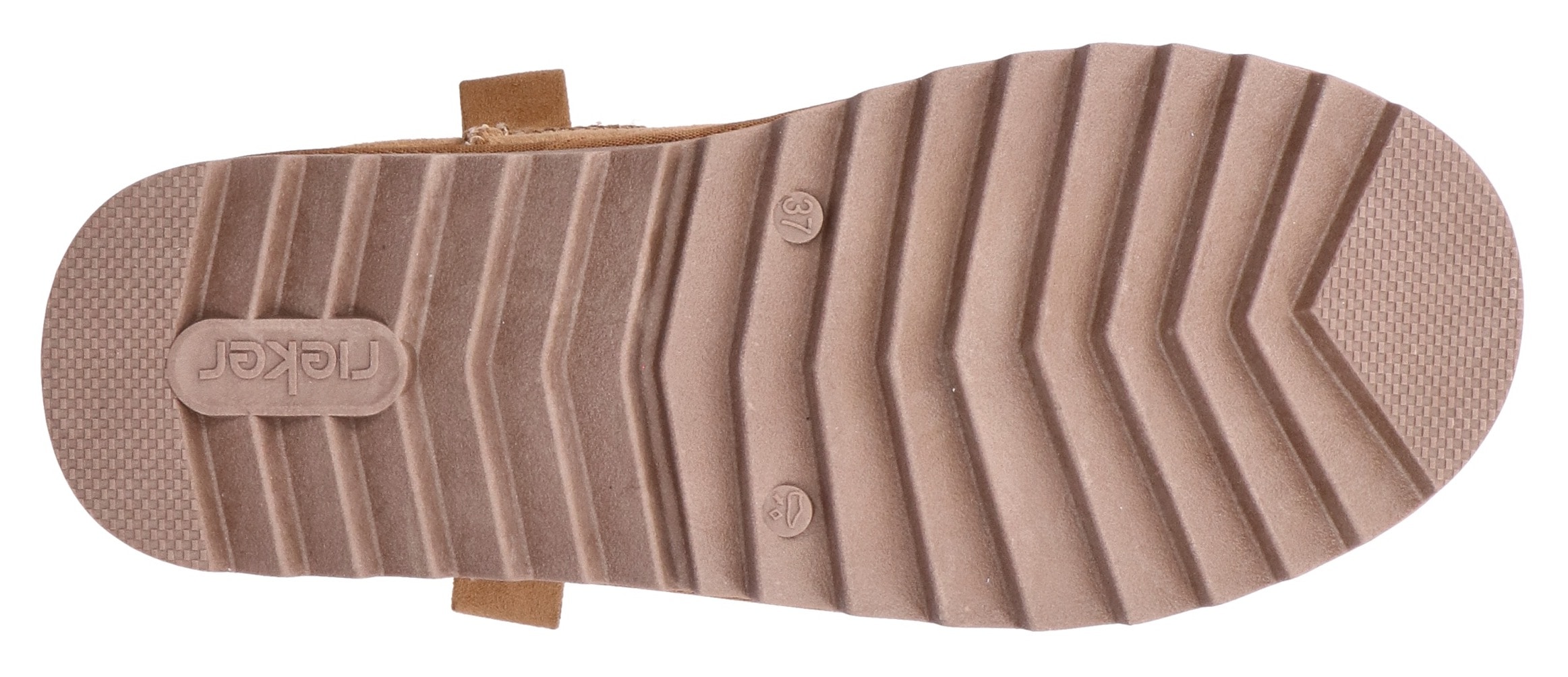 Rieker Winterboots  Plateauboots, Winterstiefelette, mit Anziehlaschen und Warmfutter