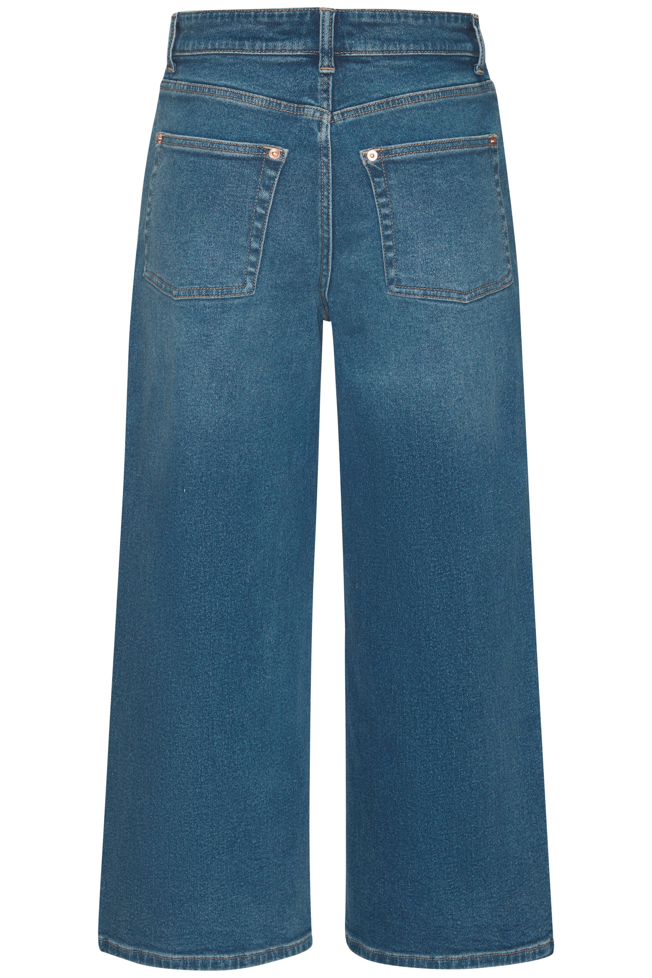 LASCANA 7/8-Jeans, aus Baumwoll-Denim, Straight-Leg