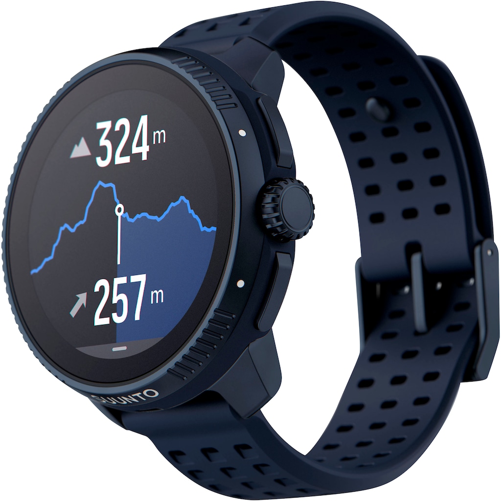 Suunto Smartwatch »Race Edelstahl«, (Wear OS by Google)
