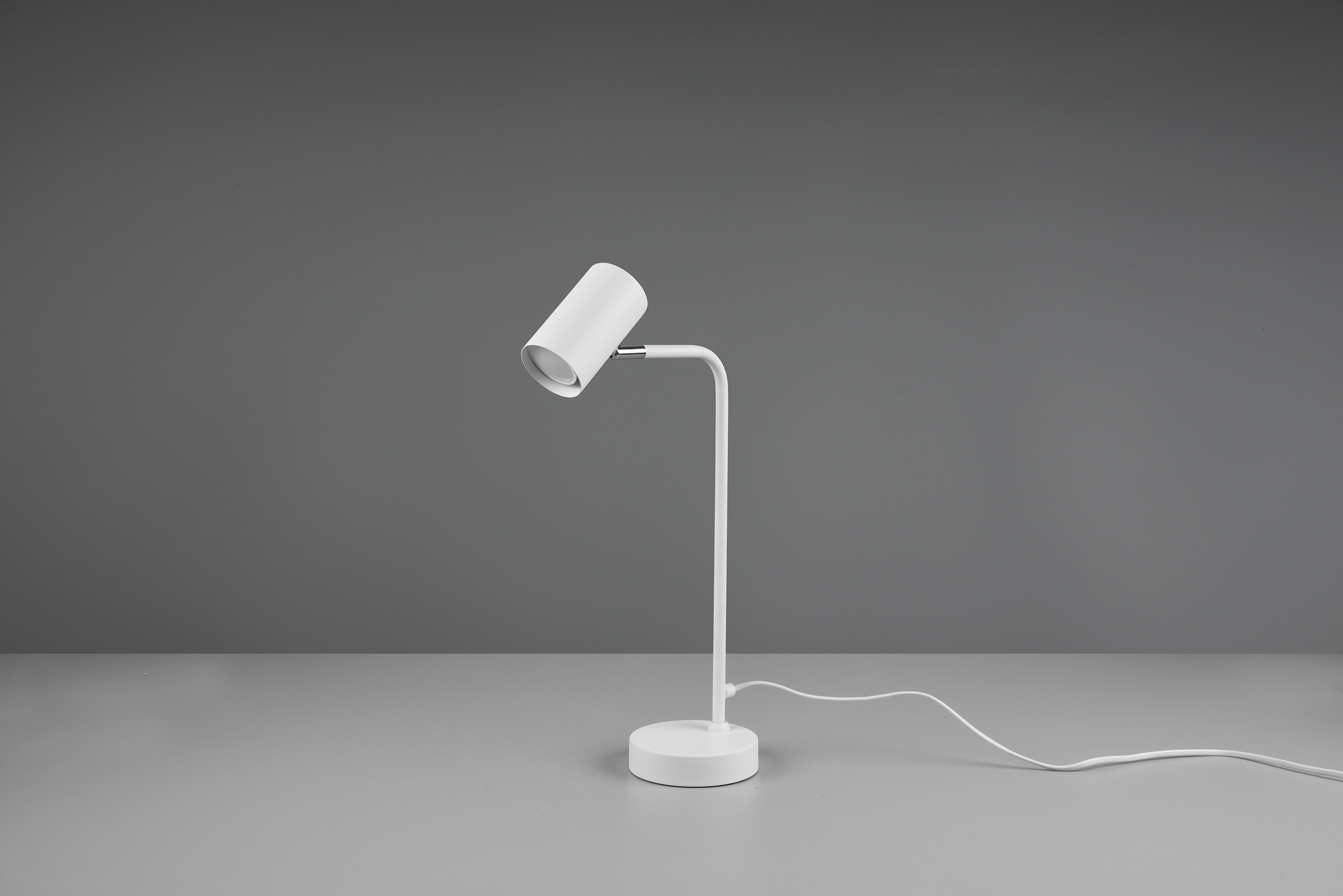 TRIO Leuchten Tischleuchte »Marley« GU10 1 Stk. mit Kippschalter, GU10 Leuchtmittel frei wählbar, Spot schwenkbar