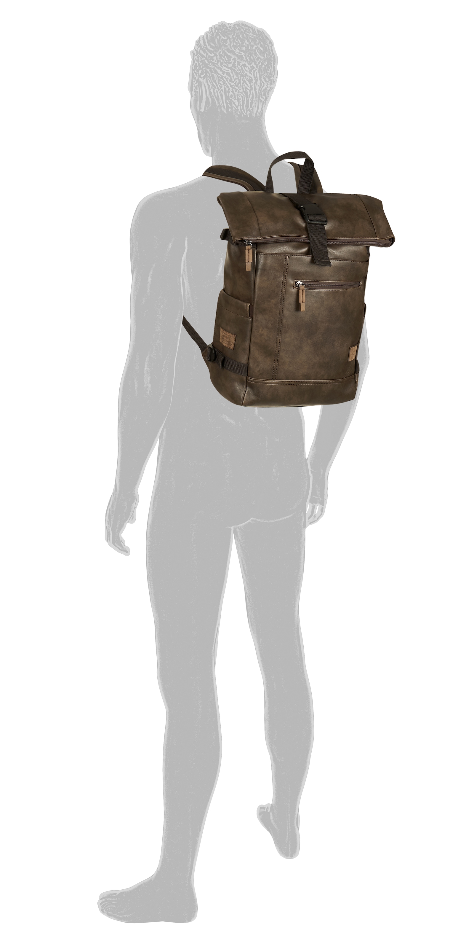 camel active Rucksack »Laos« praktisch funktionaler Alltagsbegleiter mit vielen sportlichen Details