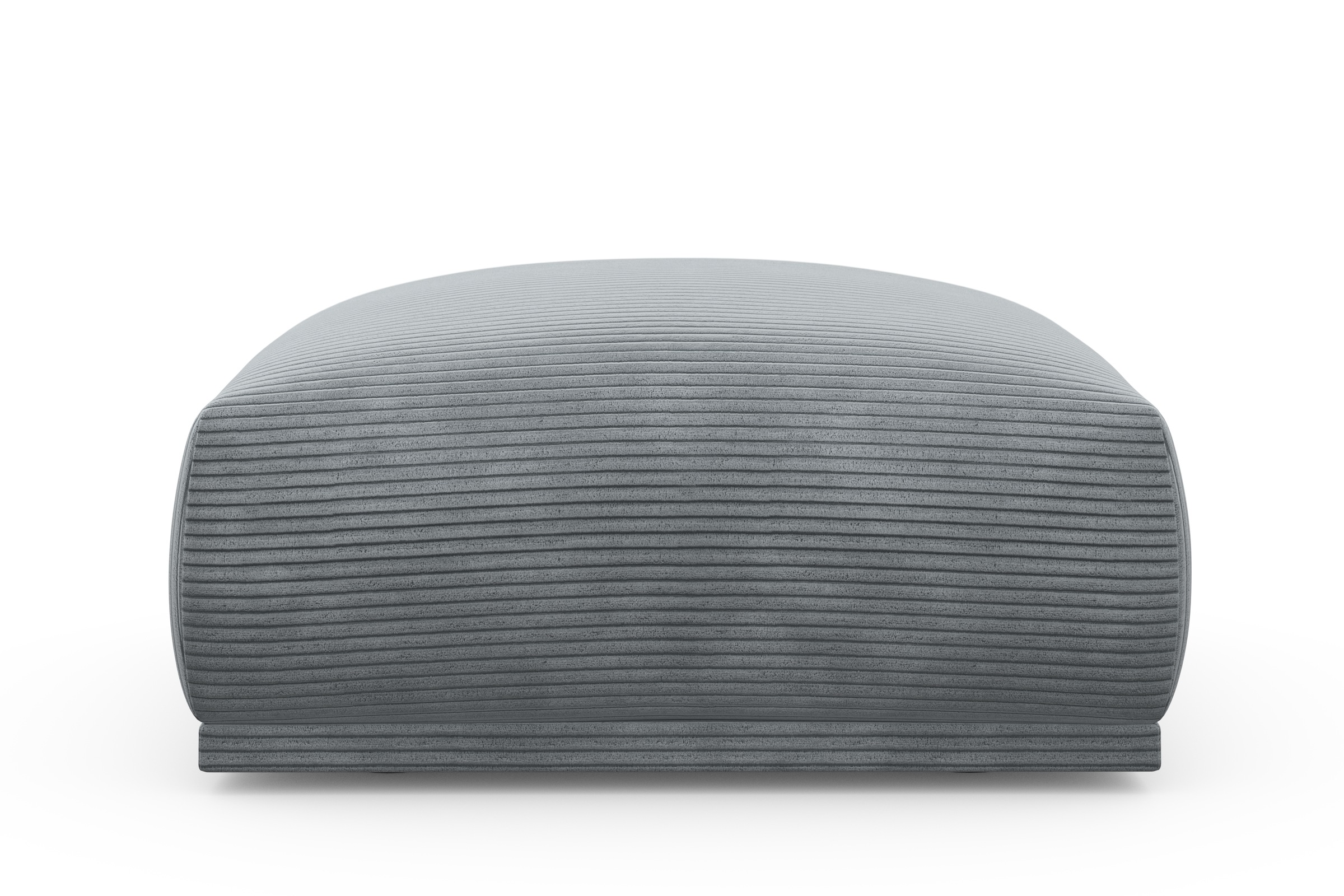 TRENDMANUFAKTUR Hocker »Braga, mit hochwertigem Kaltschaum, quadratisch, in Cord erhältlich«, (1 St.), moderner Polsterhocker, 85/42/85 cm (B/H/T)