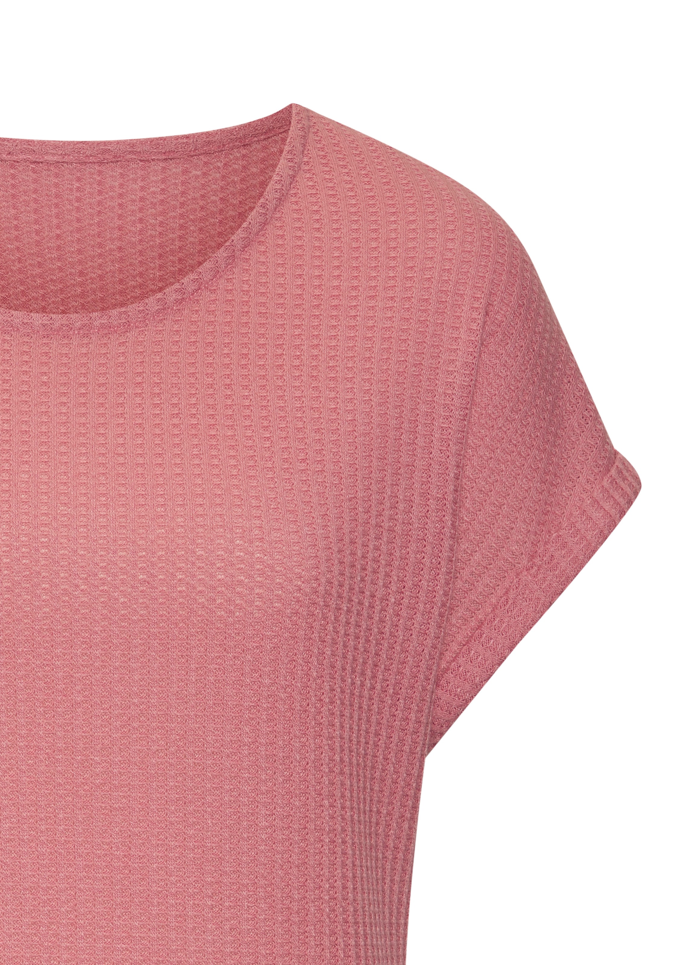 Vivance Kurzarmshirt »aus luftiger Piqué-Qualität« sommerliches T-Shirt