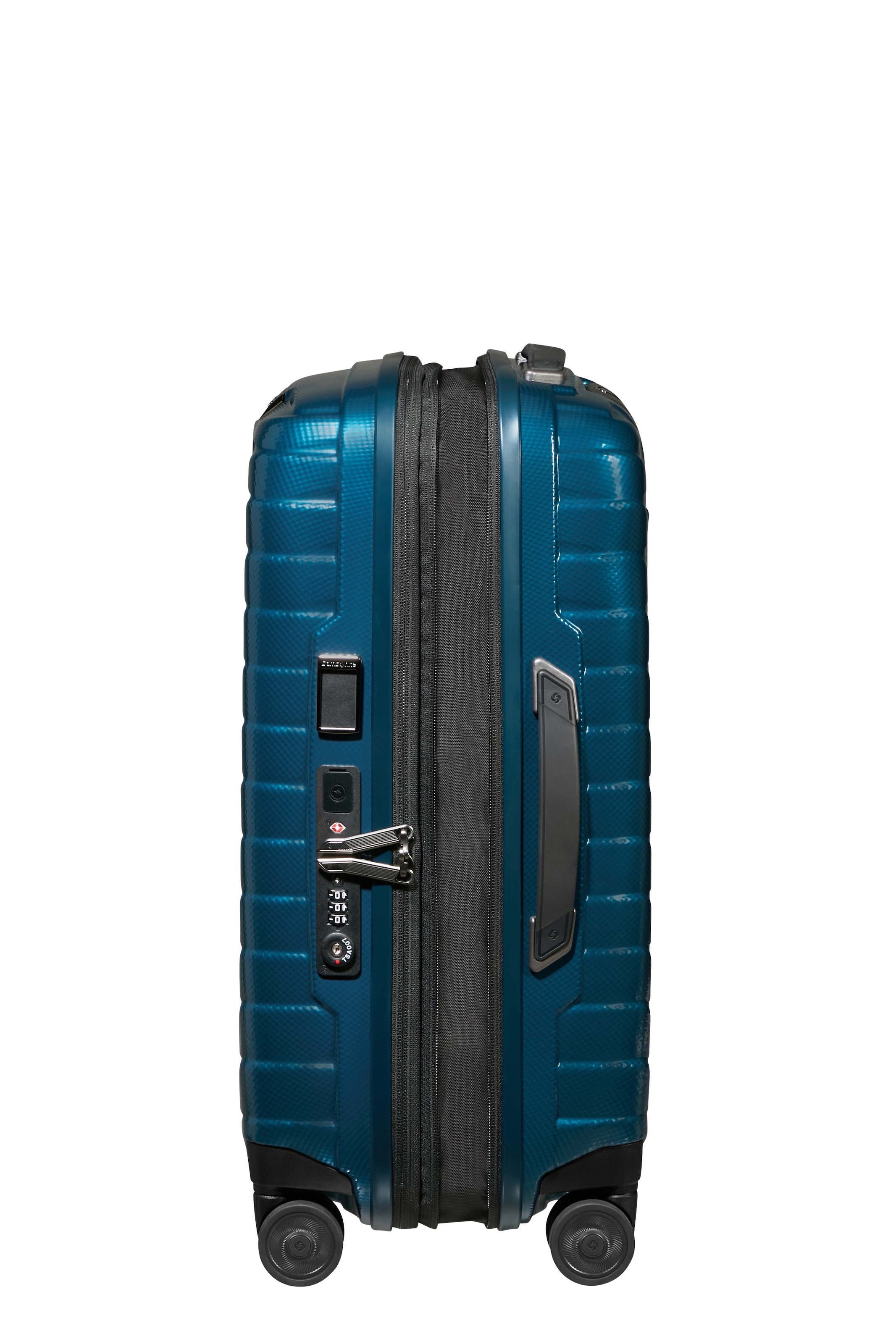 Samsonite Hartschalen-Trolley »PROXIS, verschiedene Größen und Farben« 38 l 4 Rollen arretierbares und versenkbares Druckknopf-Trolleysystem