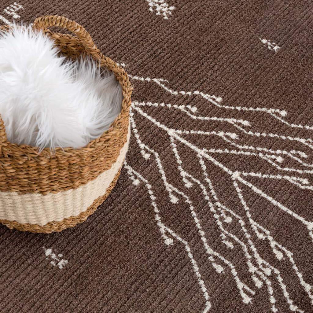 Carpet City Teppich »April 2308«, rechteckig, 10 mm Höhe, Läufer, weich durch Microfaser, Boho Ethno Look, Wohnzimmer
