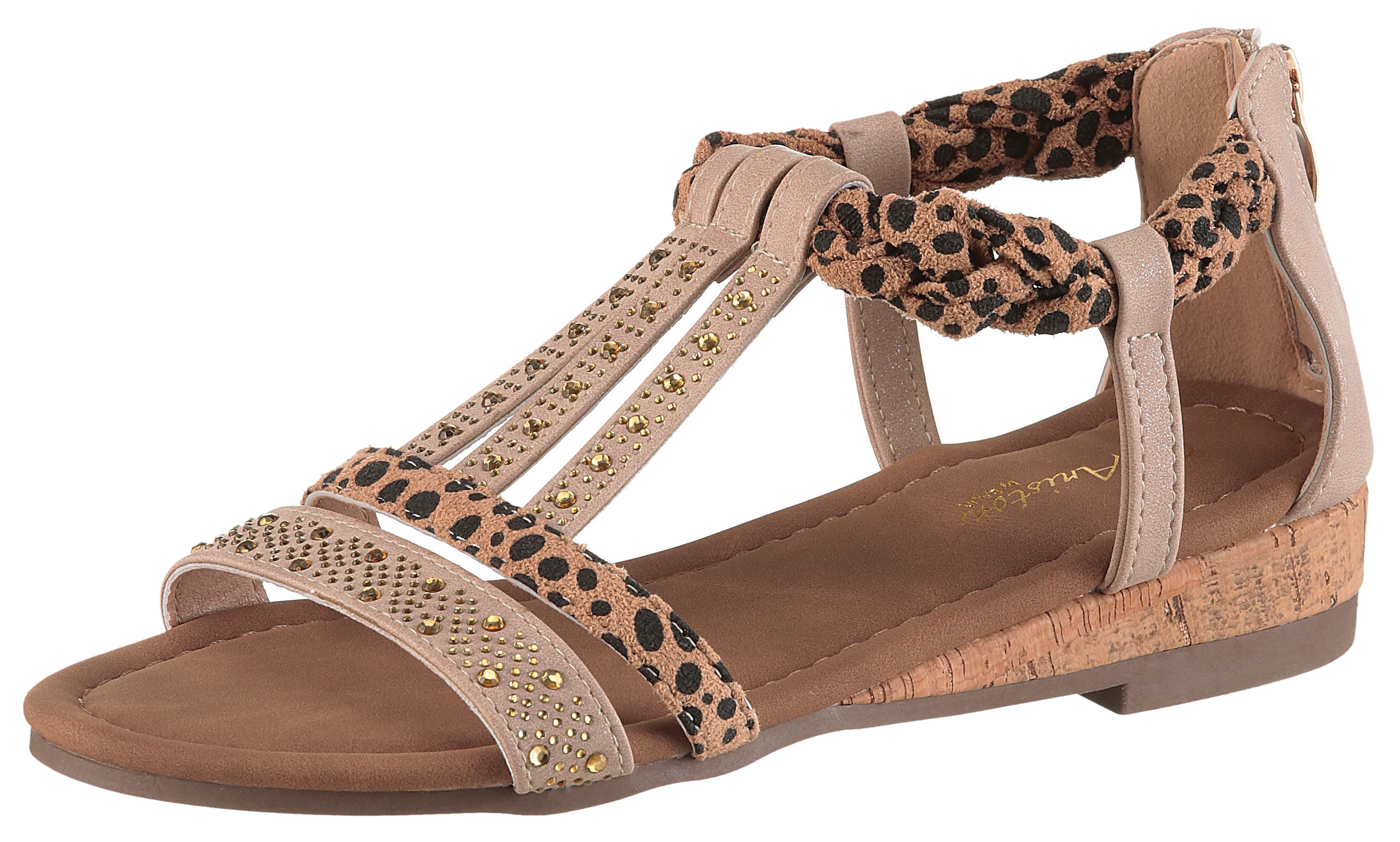 Aniston SHOES Riemchensandale  Sommerschuh, Sandalette - NEUE KOLLEKTION