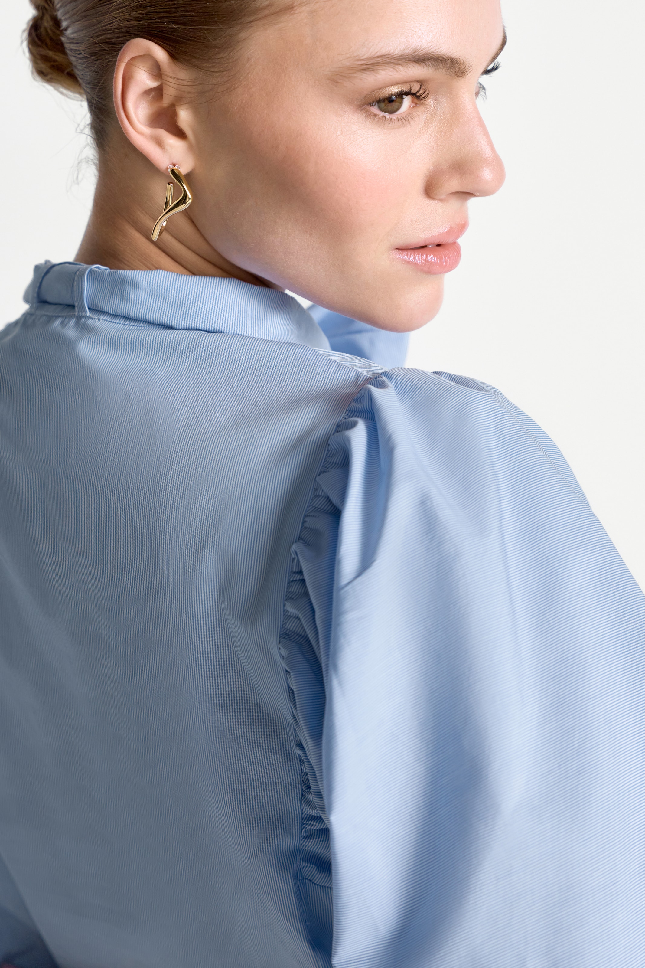 RICHROYAL Blusentop Regular fit mit Puffärmeln