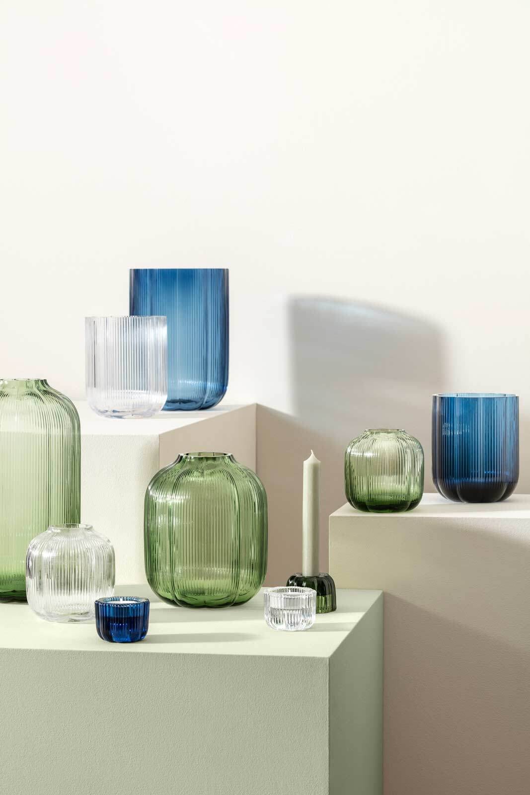 Villeroy & Boch Dekovase »Vase Fleur 22,5 cm blau«