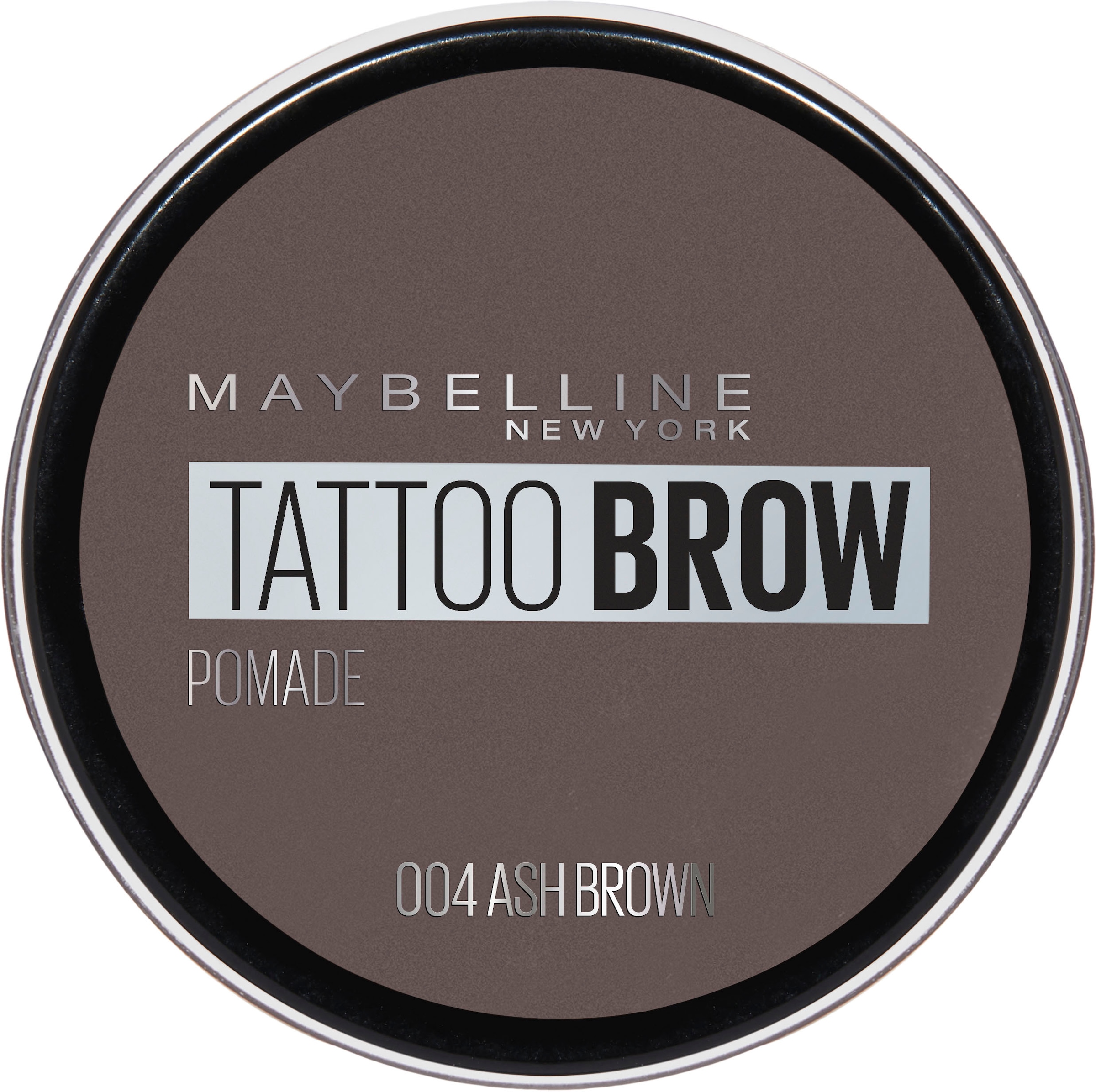 MAYBELLINE NEW YORK Augenbrauen-Gel »Tattoo Brow Pomade Pot«, mit hochpigmentierter Formel