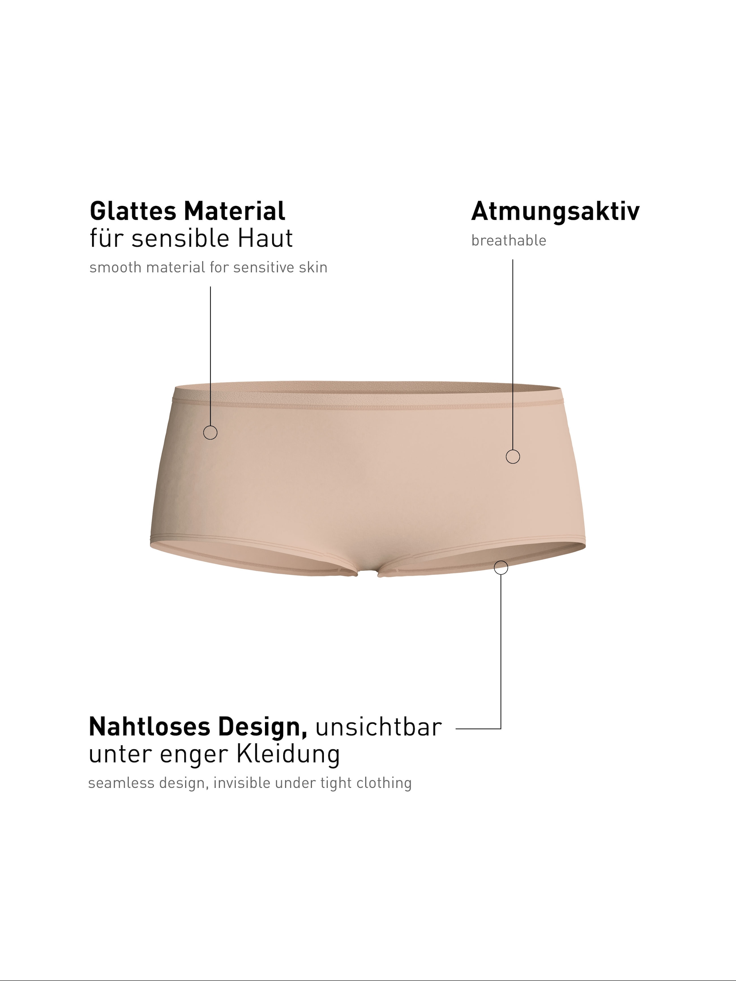 CALIDA Slip »Sleek Skin« weich, elastischer Bund, schmaler Schnitt