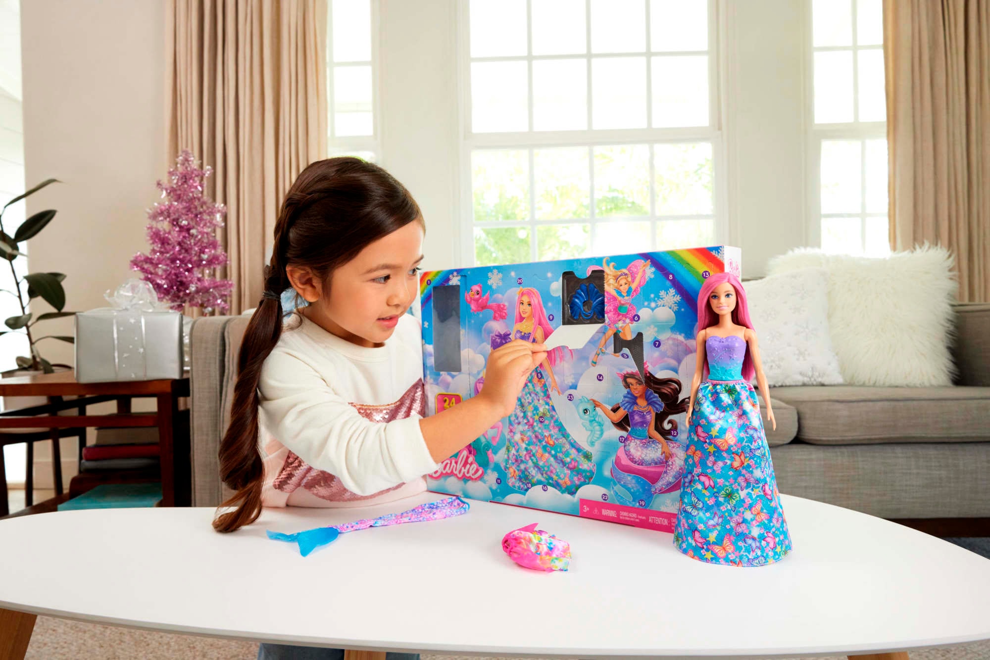 Barbie Spielzeug-Adventskalender »Barbie Dreamtopia«, ab 3 Jahren