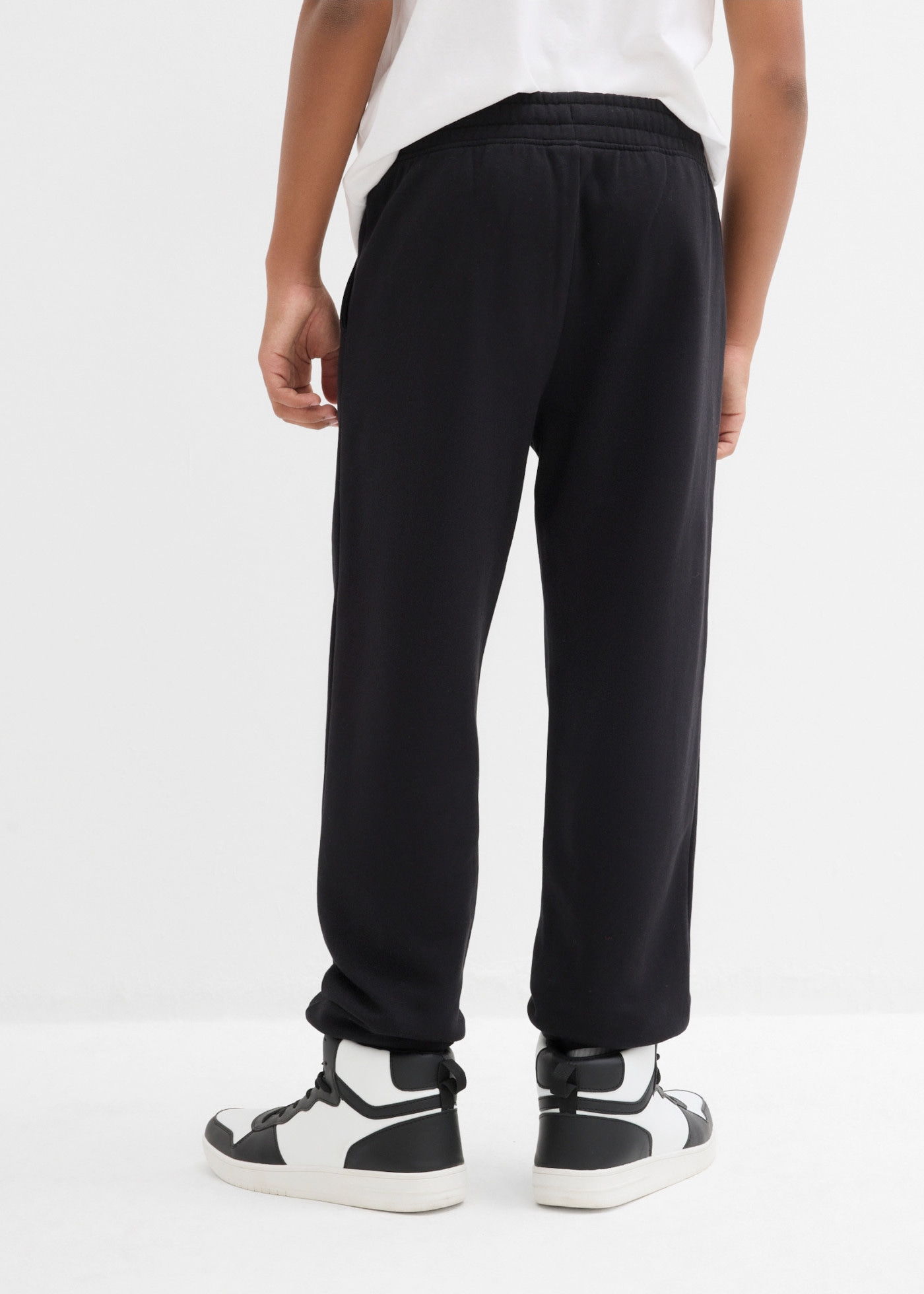 bonprix Jogginghose  für Kinder, im Doppelpack, aus Baumwolle und Polyester, Regular Fit