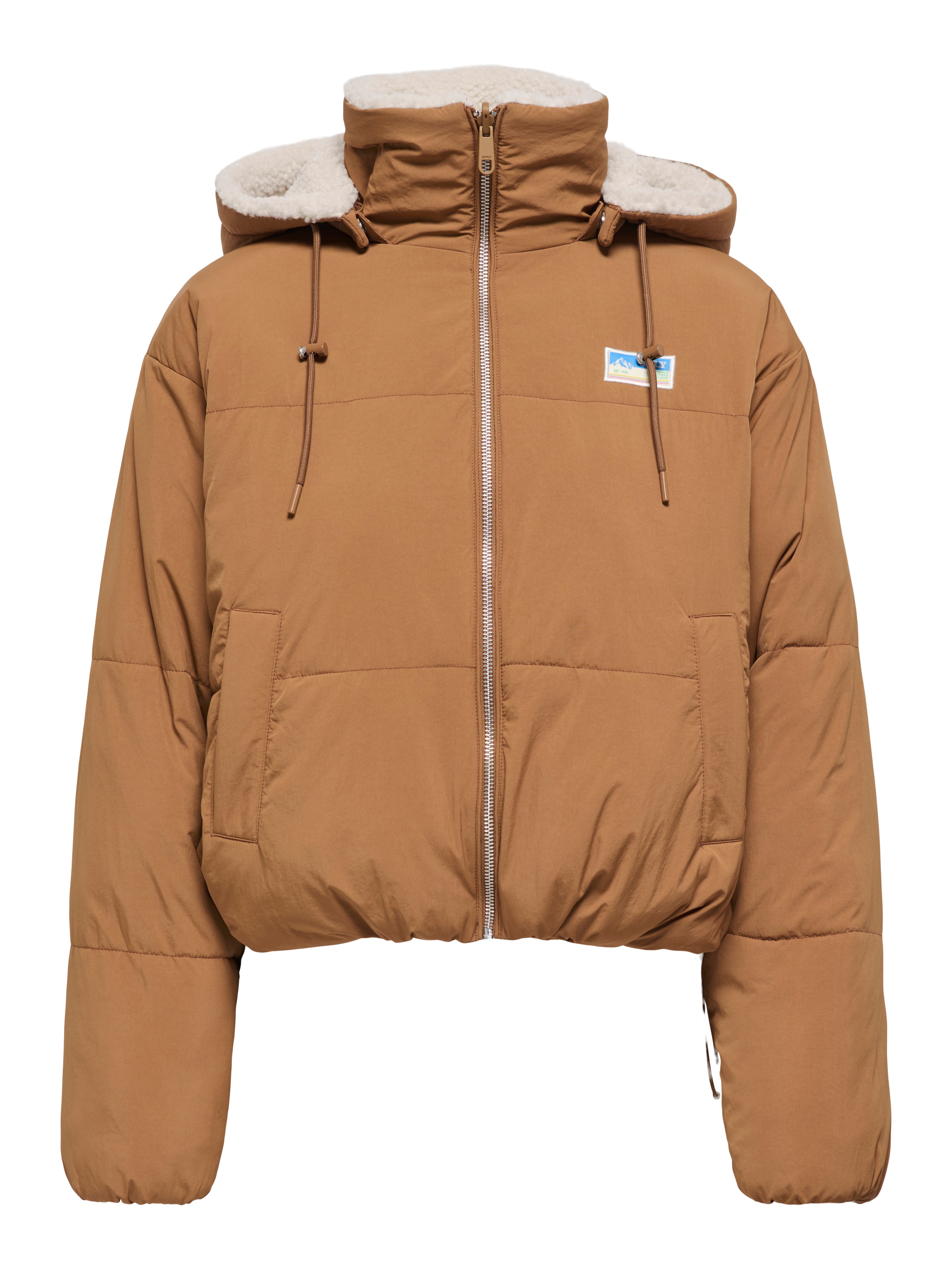 ONLY Outdoorjacke »ONLMARIA LIFE REV PUFFER JACKET CC OTW« mit Kapuze