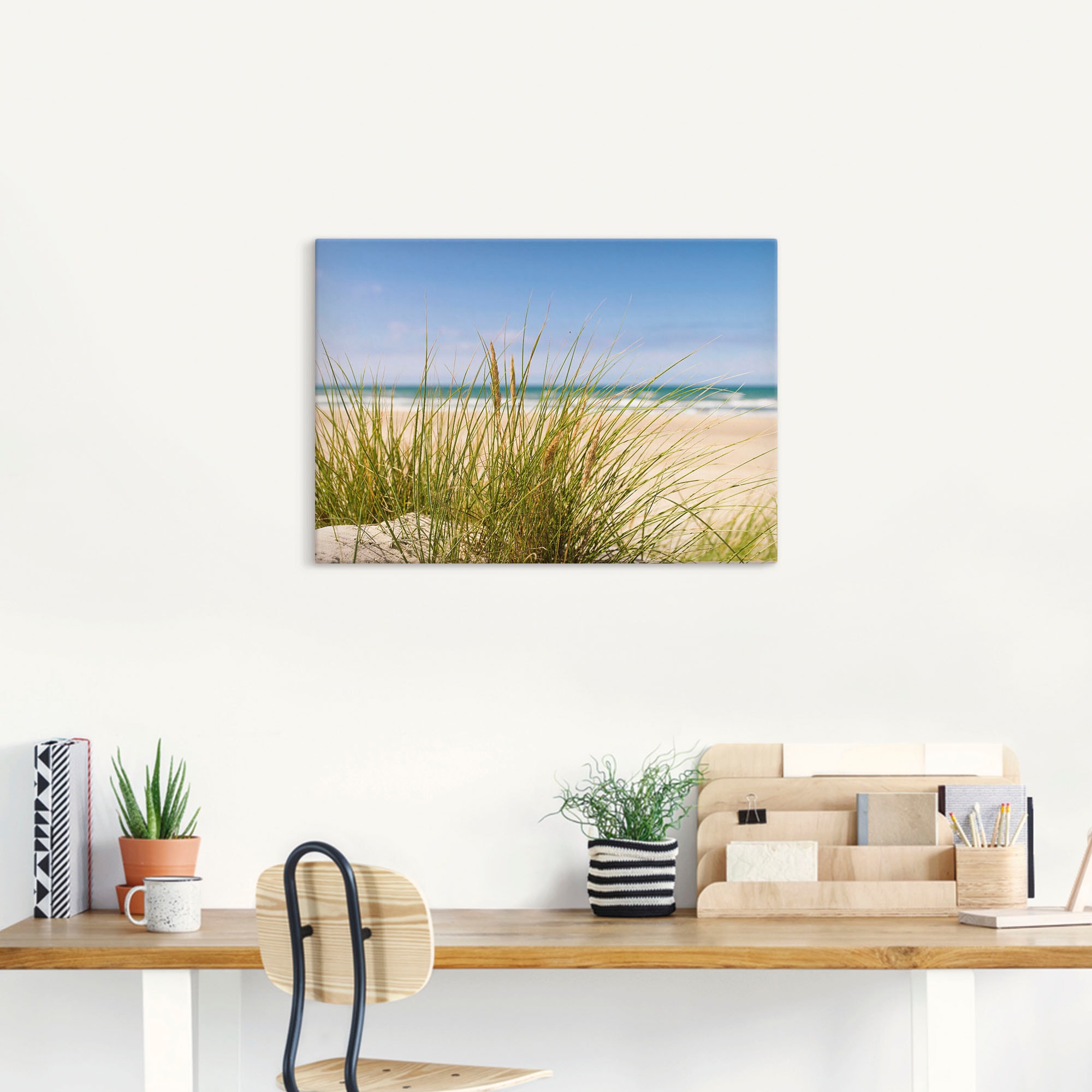 Artland Wandbild »Dünengras« Strand 1 Stk. tlg. als Leinwandbild, Poster in verschied. Größen
