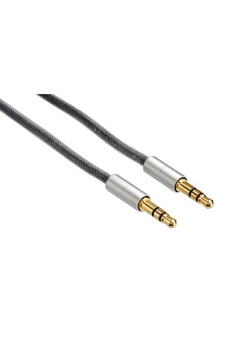 Hama Audio-Kabel »Verbindungskabel "AluLine", 3,5-mm-Klinkenstecker, 2 m Kabel... kaufen