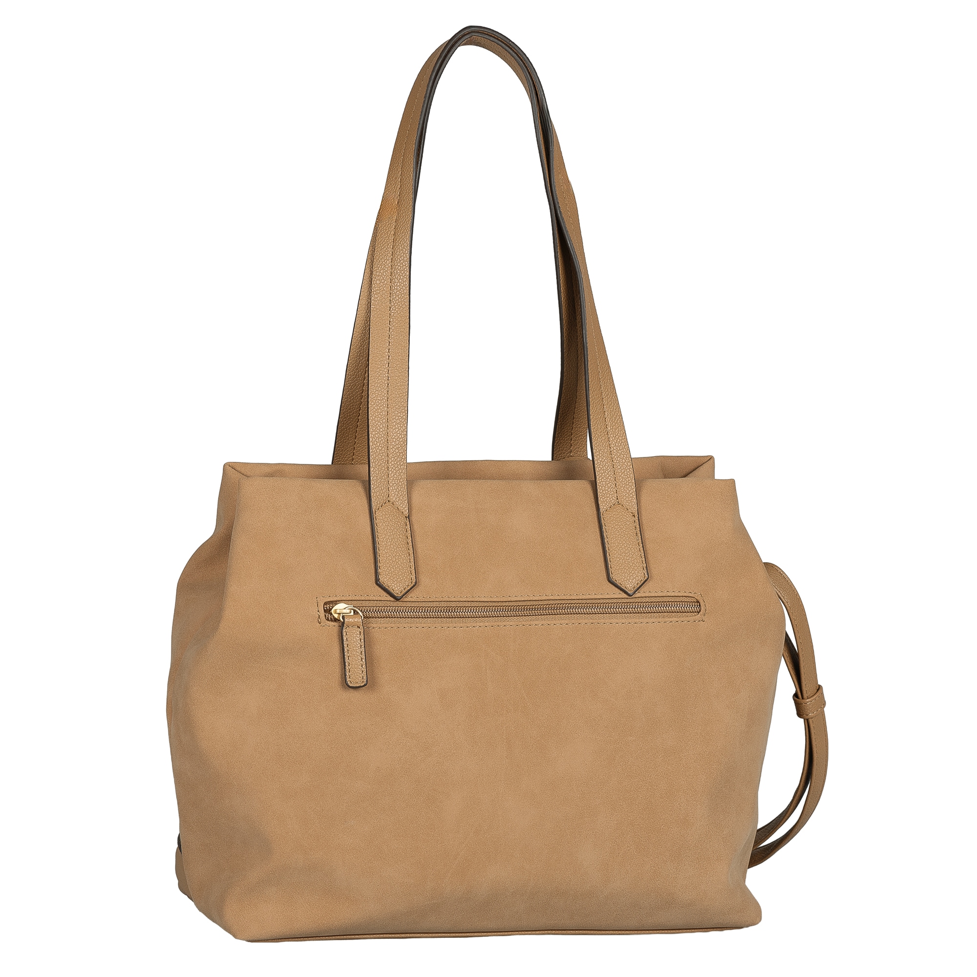Gabor Shopper »Cira« Damen Umhängetasche mit Logoanhäner