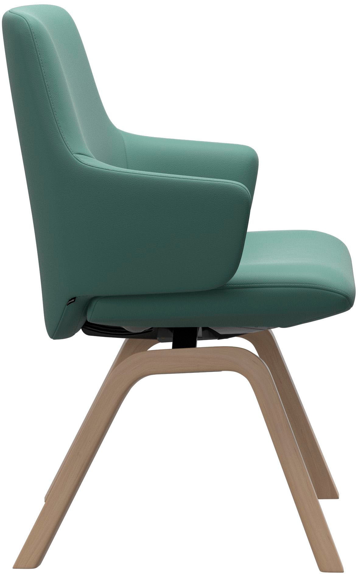Stressless® Polsterstuhl »Laurel«, Leder PALOMA, Low Back mit Armlehne, Größe L, mit schräggestellten Beinen in Walnuss